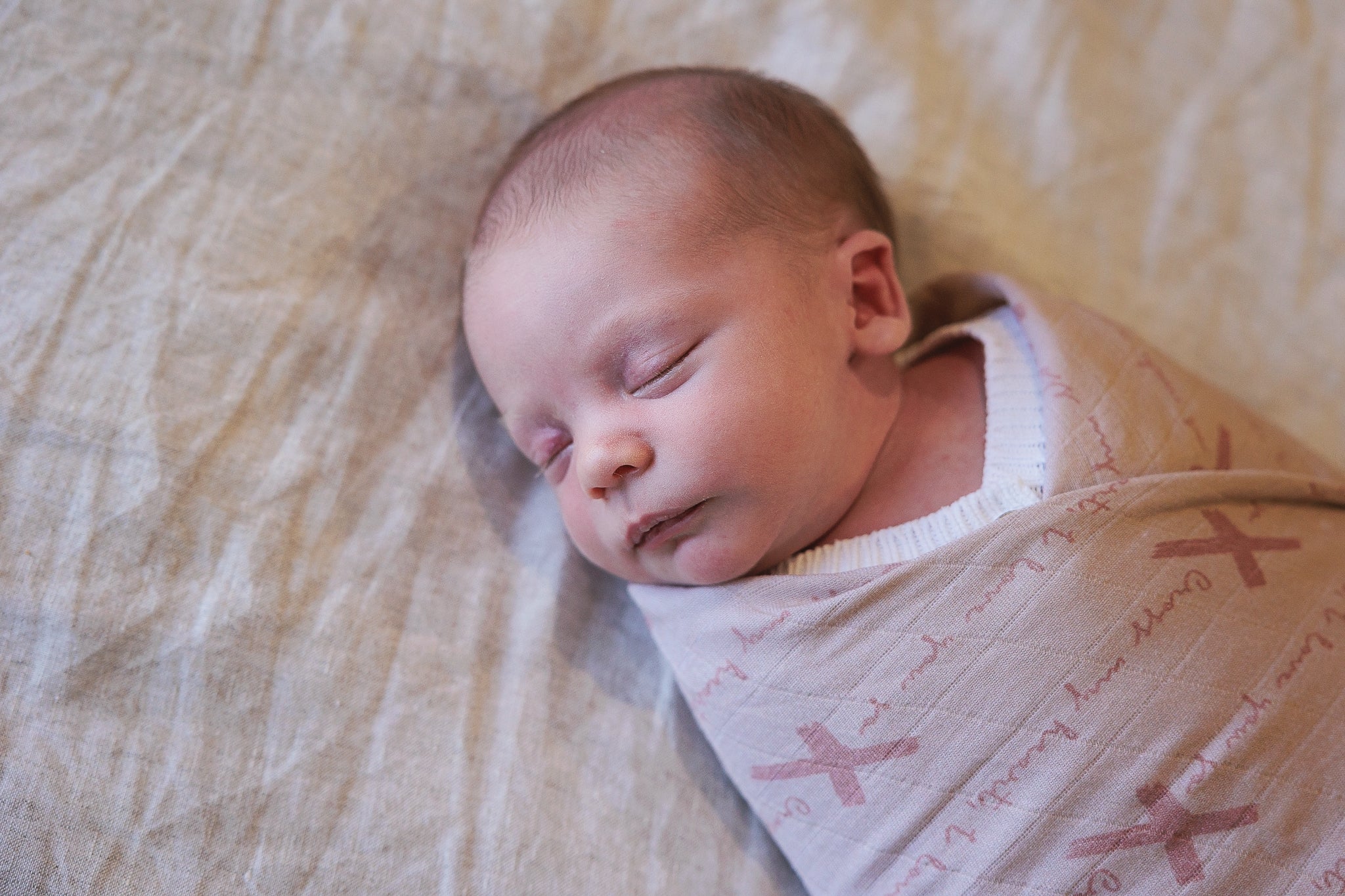 Treehouse Lane Designs My Heart Bamboo Muslin Wrap