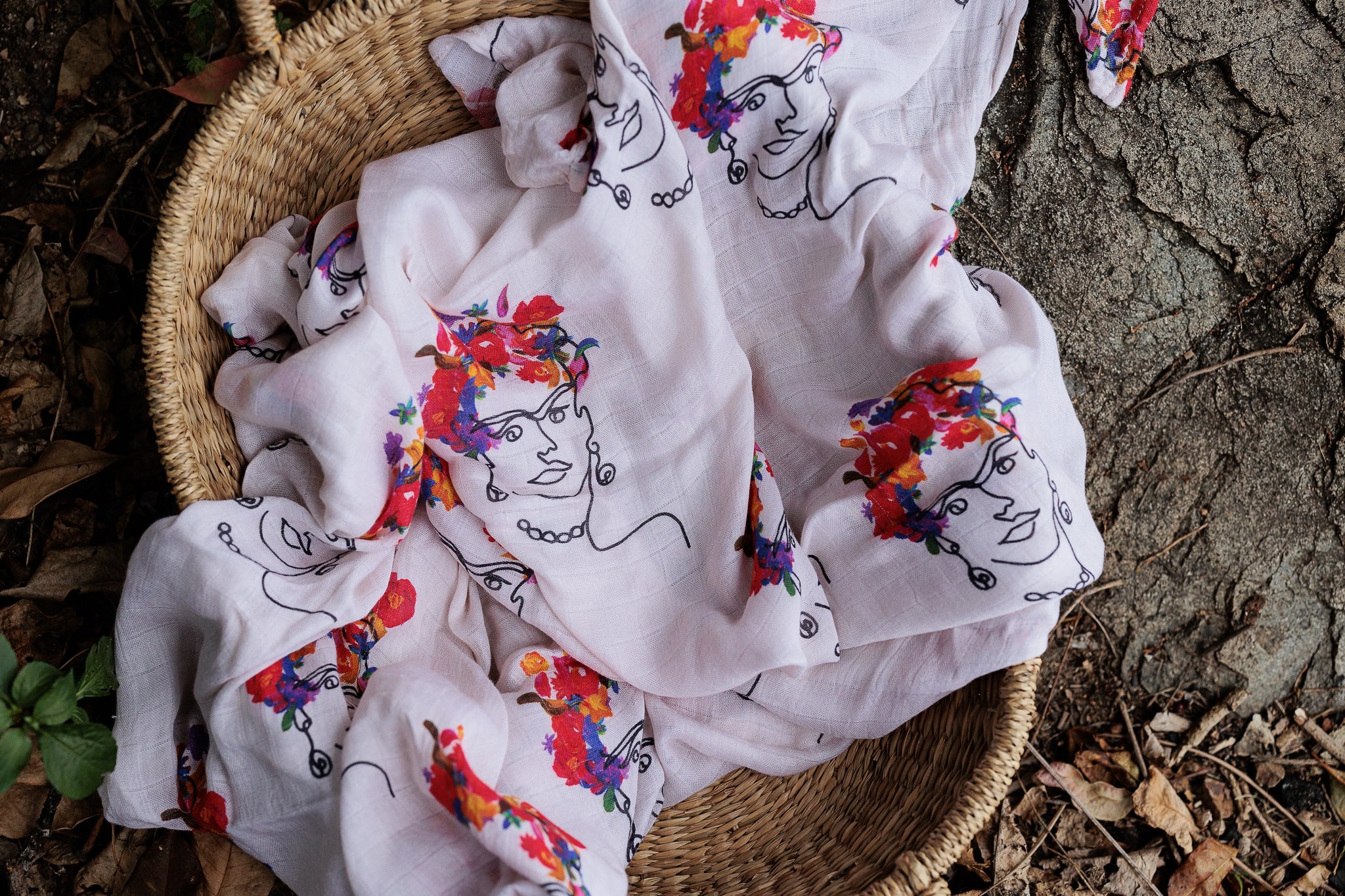 Treehouse Lane Designs Frida Bamboo Muslin Wrap