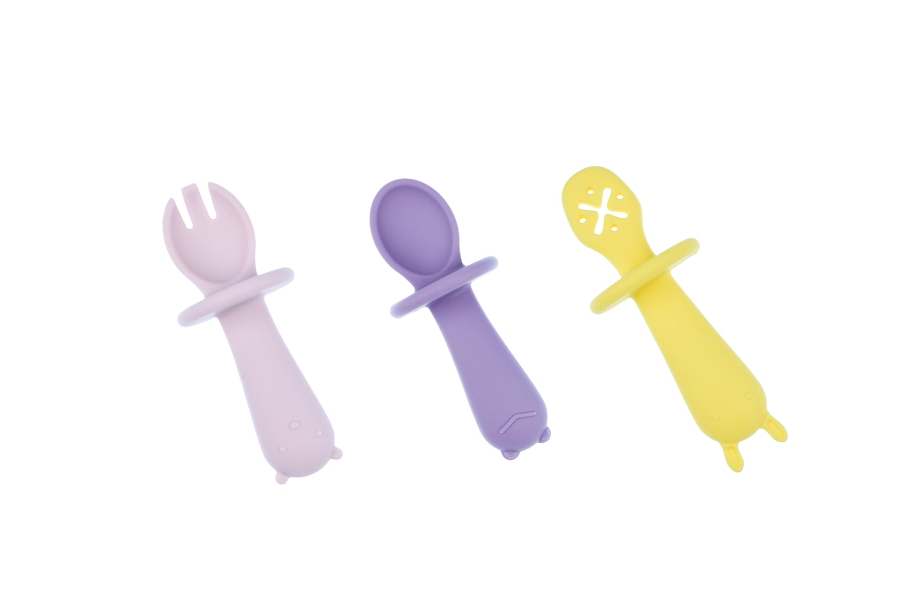 Sensory Silicone Licking Spoons 3pk