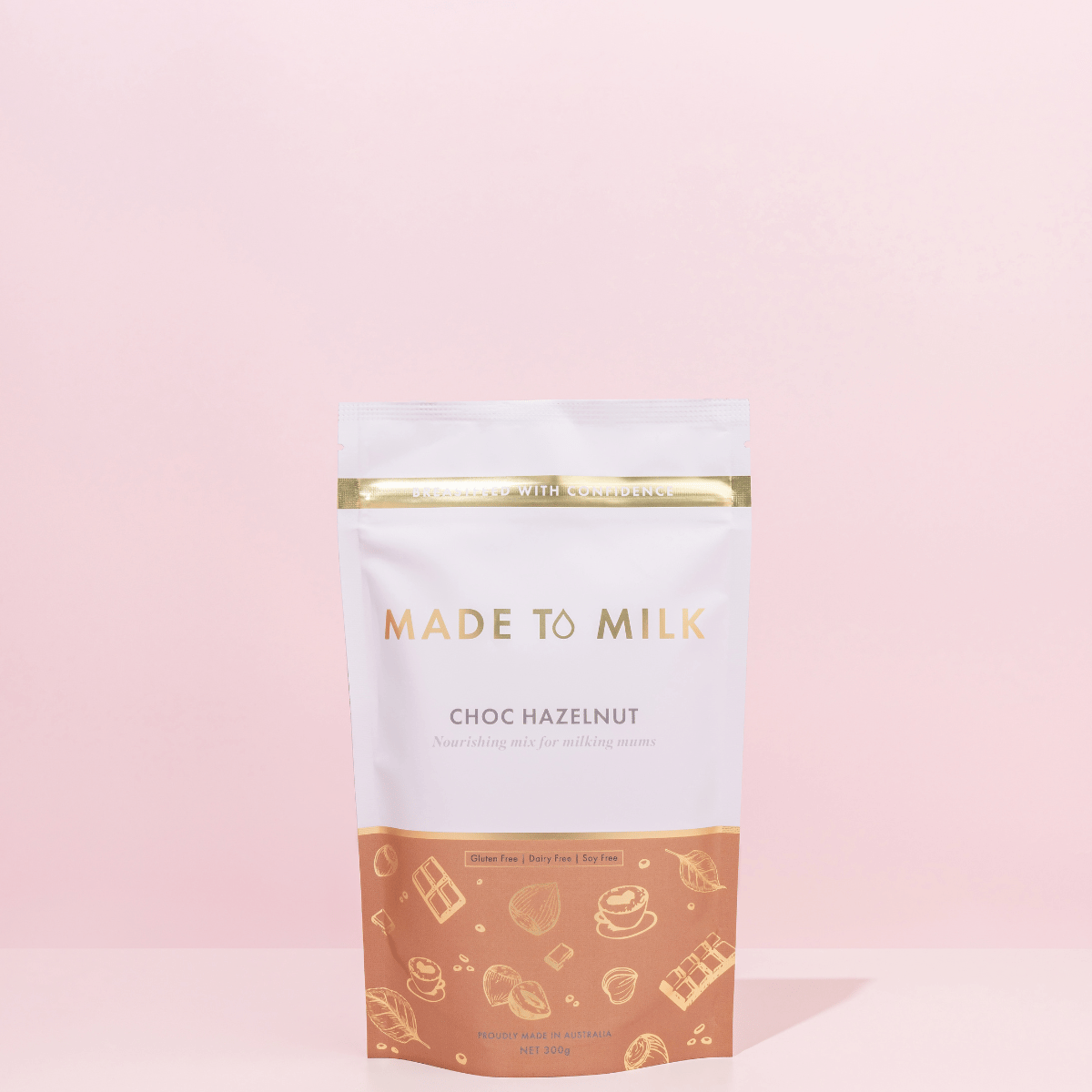 Made to Milk Choc Hazelnut Lactation Drink Mix