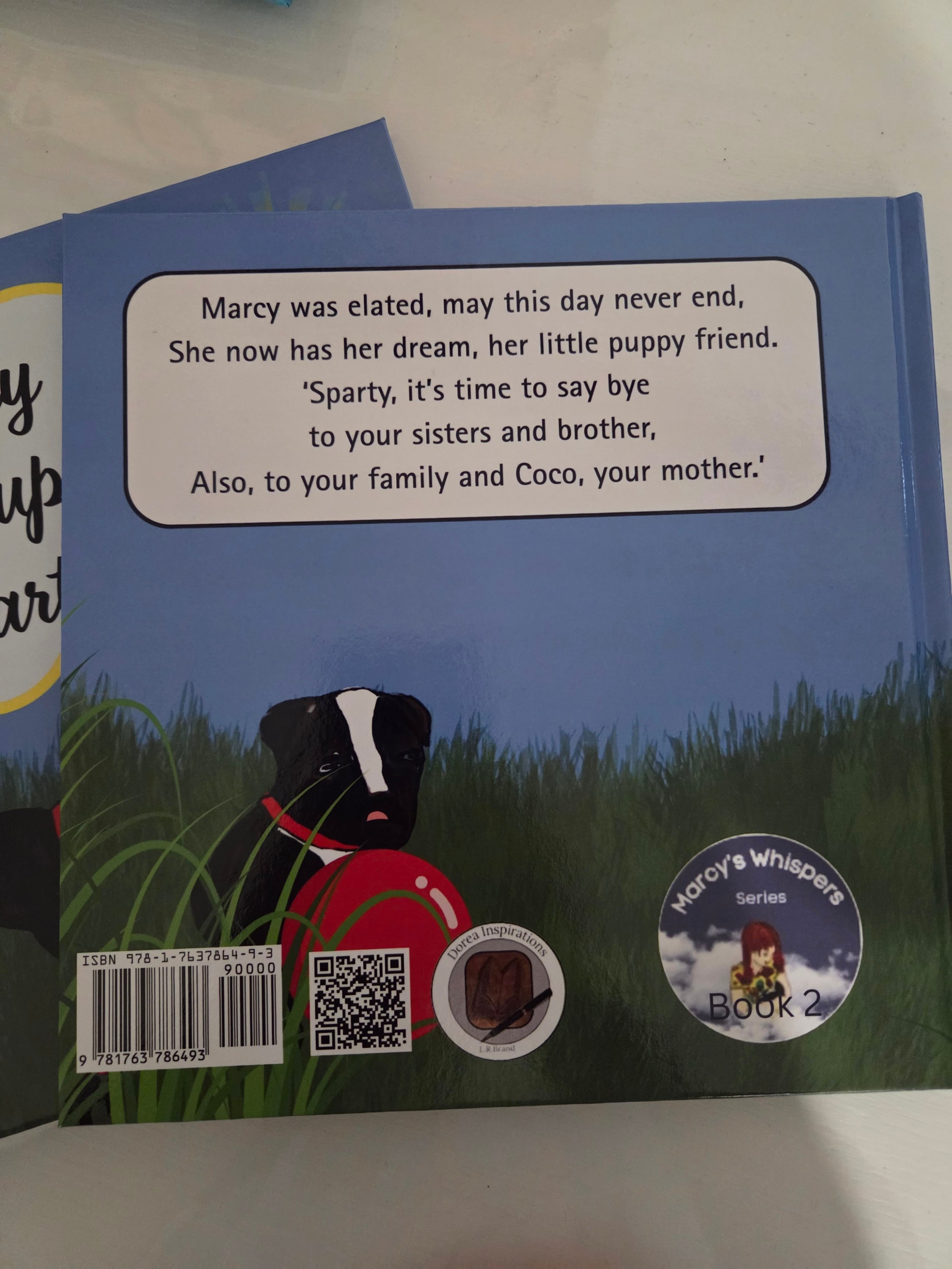 Marcy and Puppy Sparty by Lora Brand