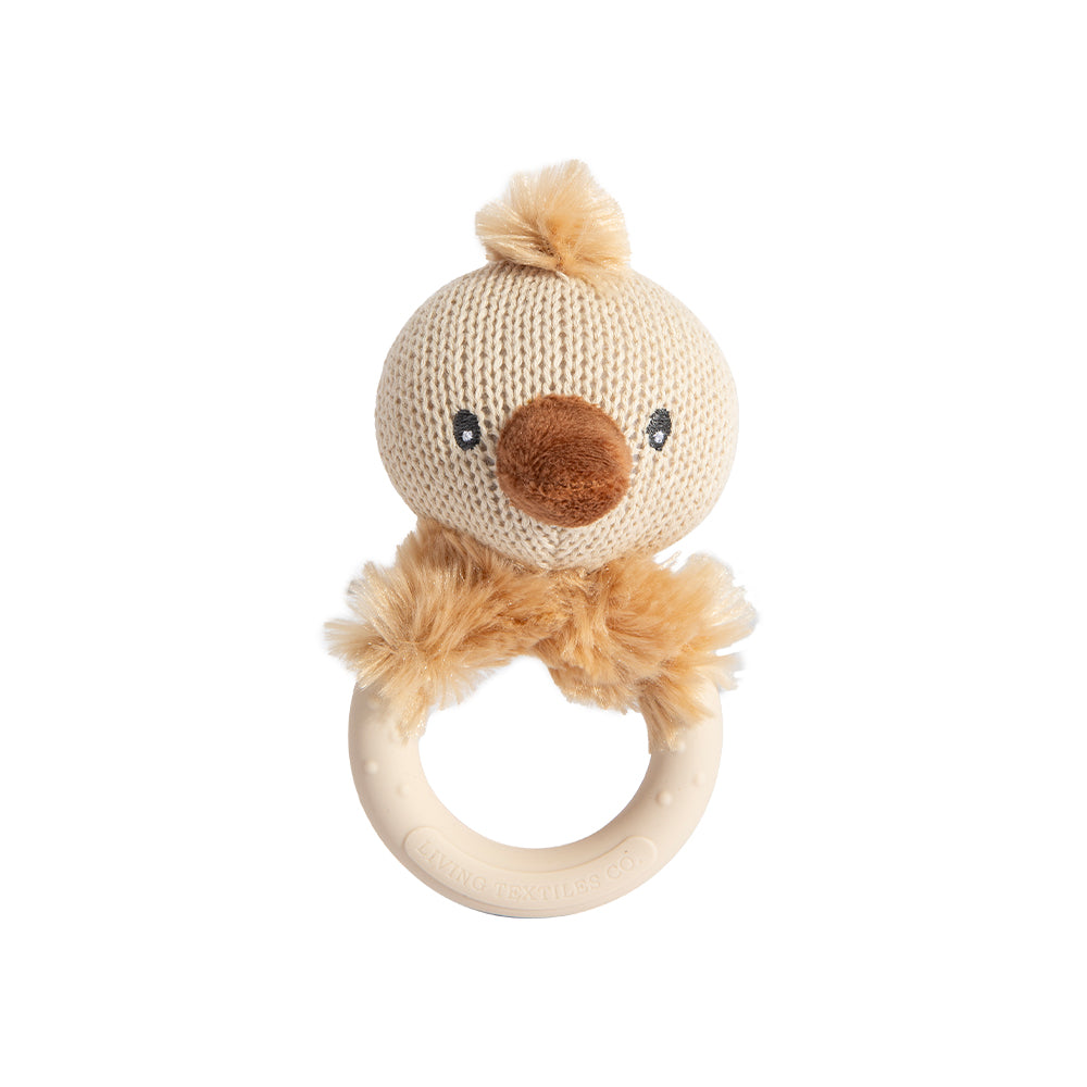 The Living Textiles Australiana Ring Rattle