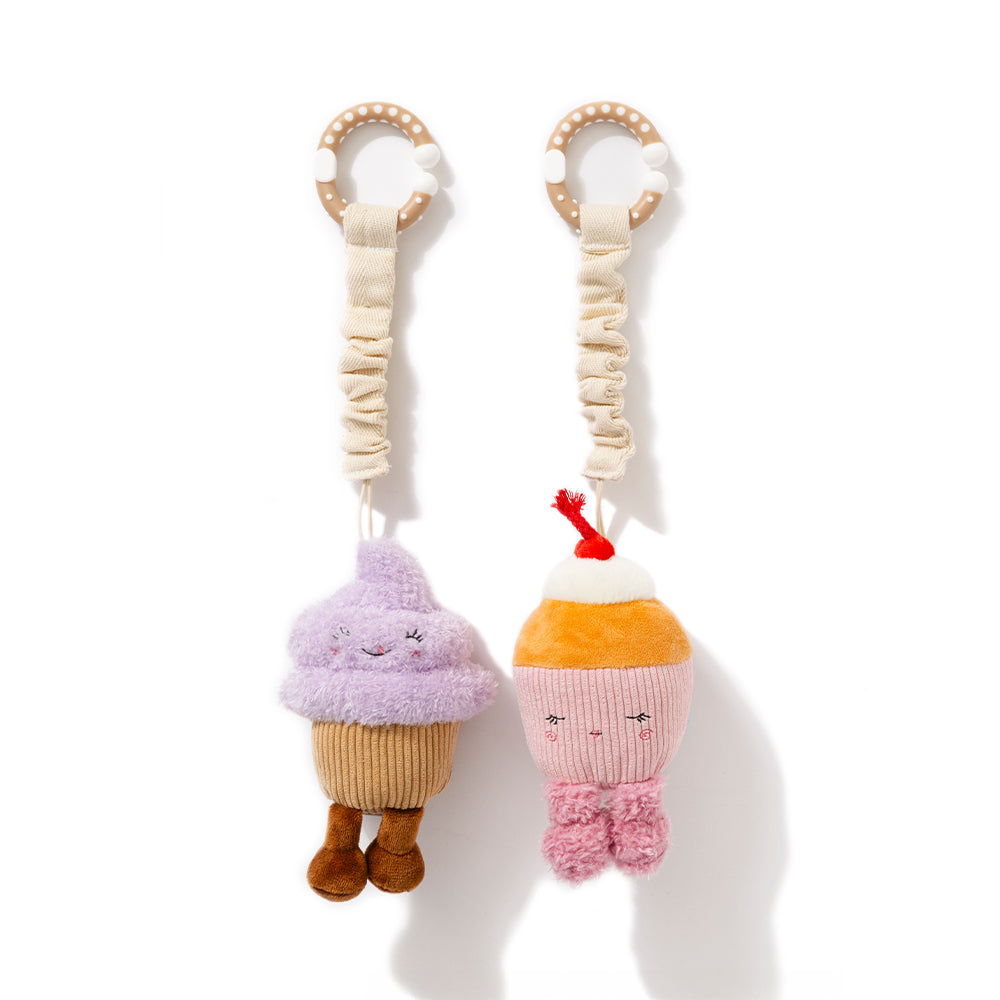 Living Textiles 2pk Mini Market Brunch Stroller Toys