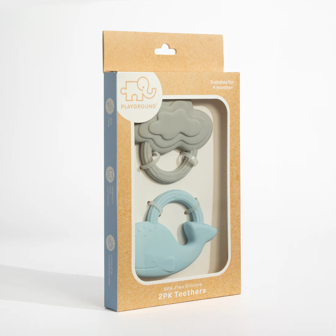 Playground 2pk Silicone Teether