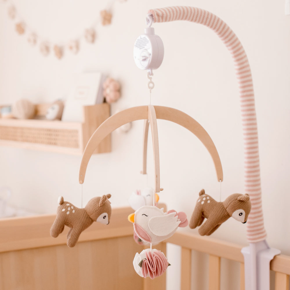 Living Textiles Musical Mobile Sophia Garden