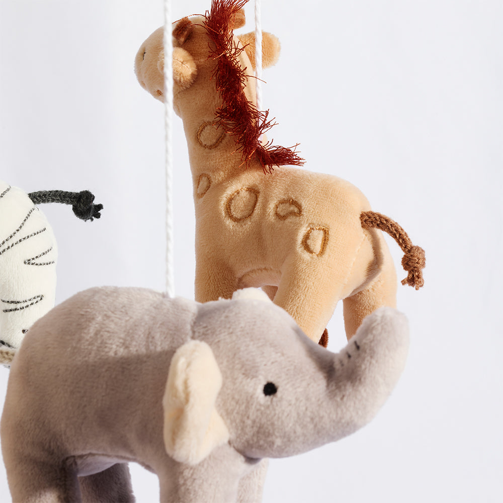 Living Textiles Musical Mobile Set Roam and Roar