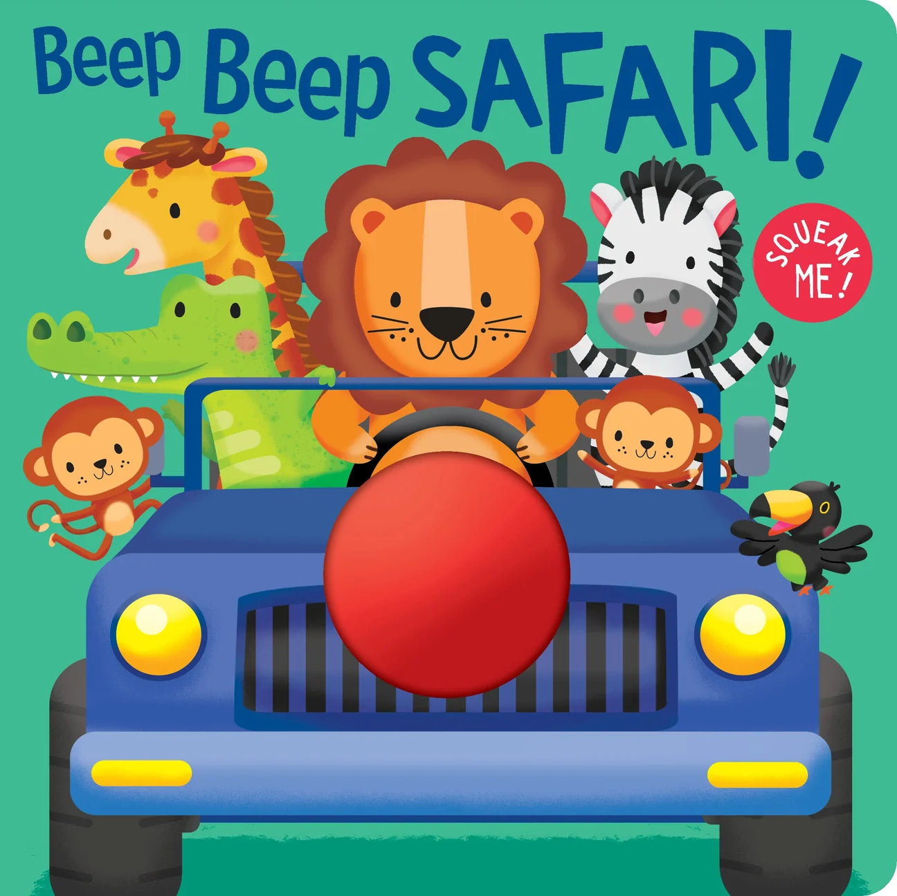 Squeak me! Board Book Beep Safari