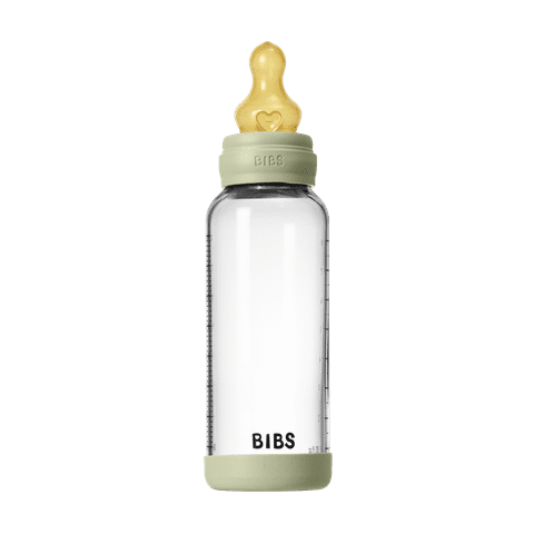 Bibs Glass Bottle v2 240ml - Sage