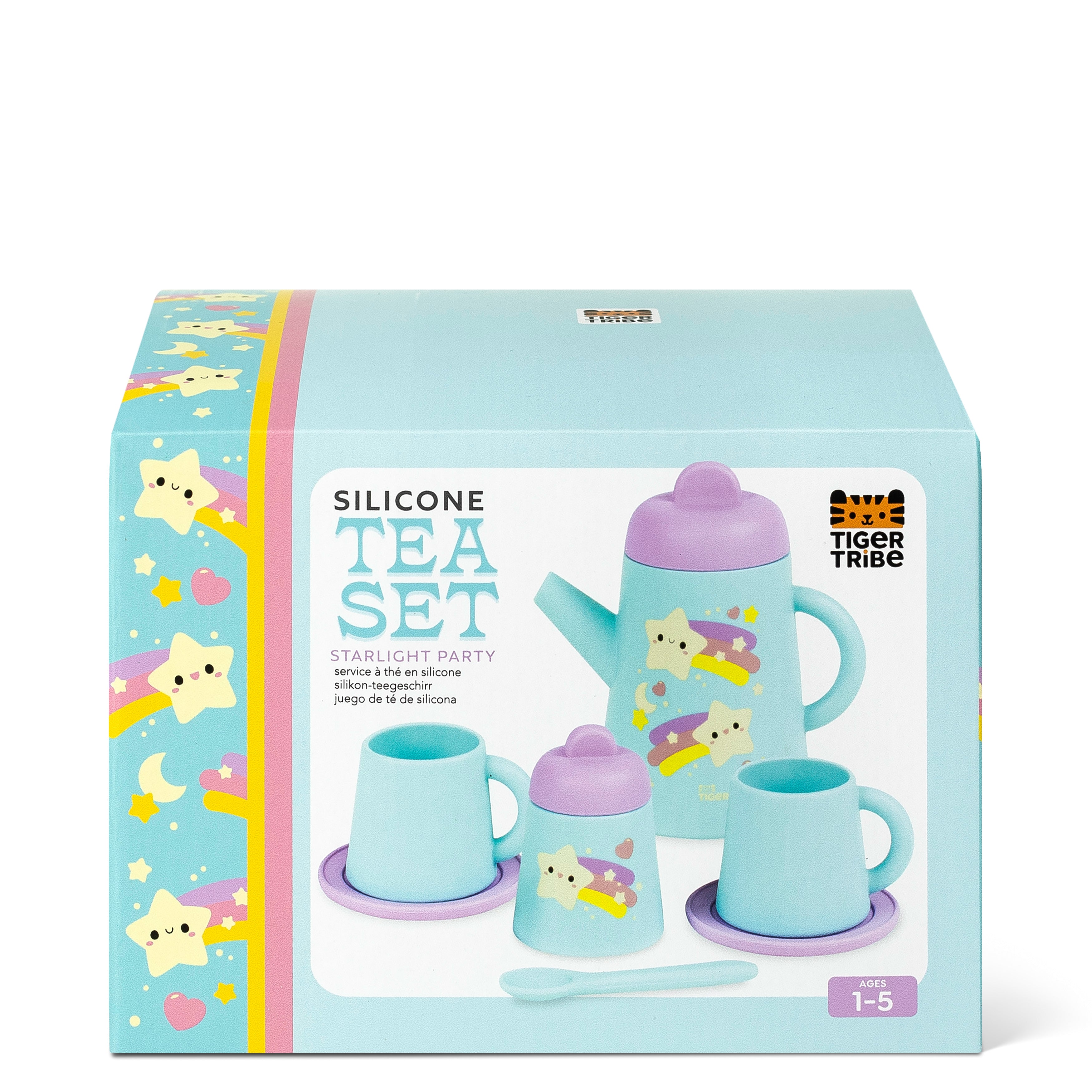 Tiger Tribe Silicone Tea Set Starlight Party