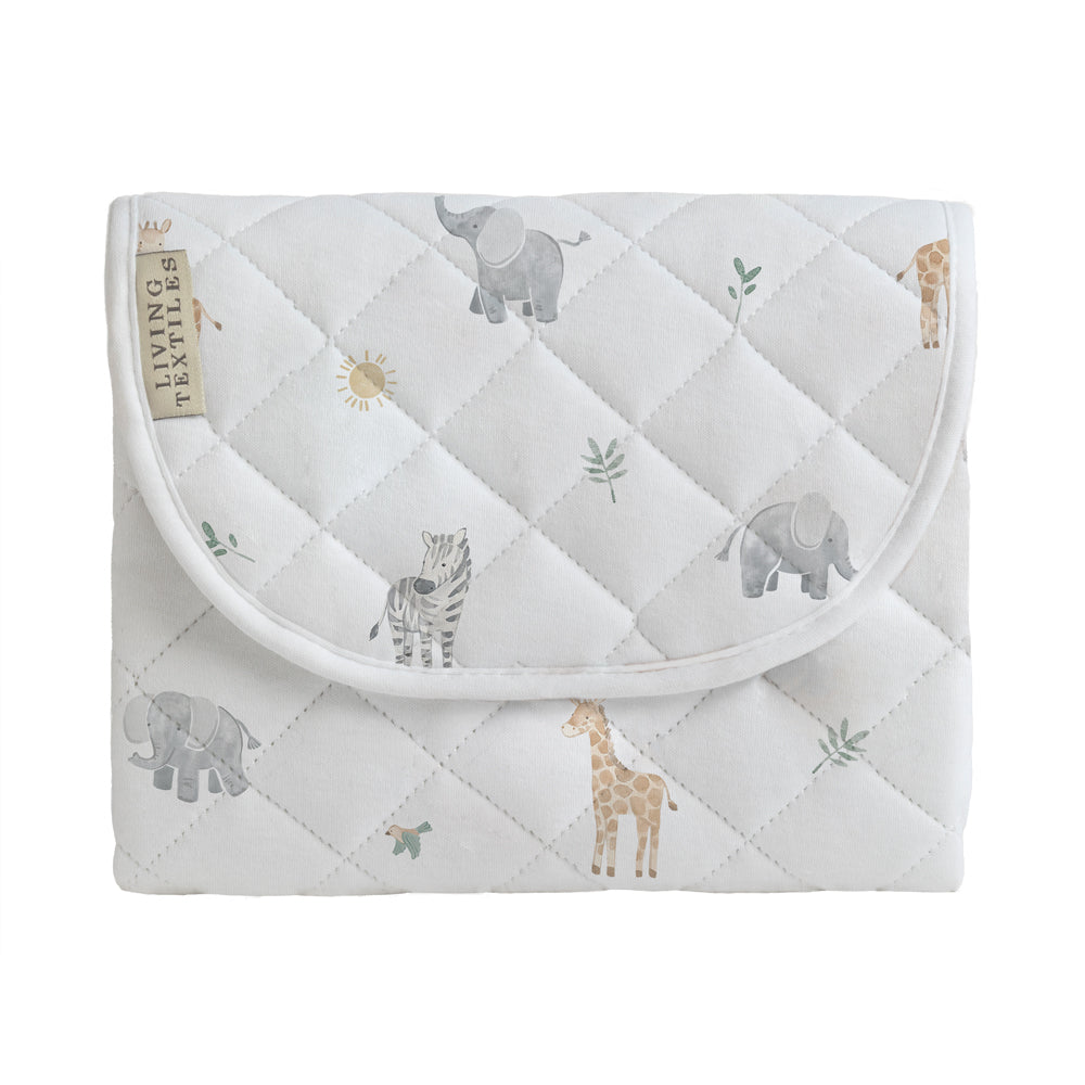 Living Textiles Waterproof Travel Change Mat Roam and Roar