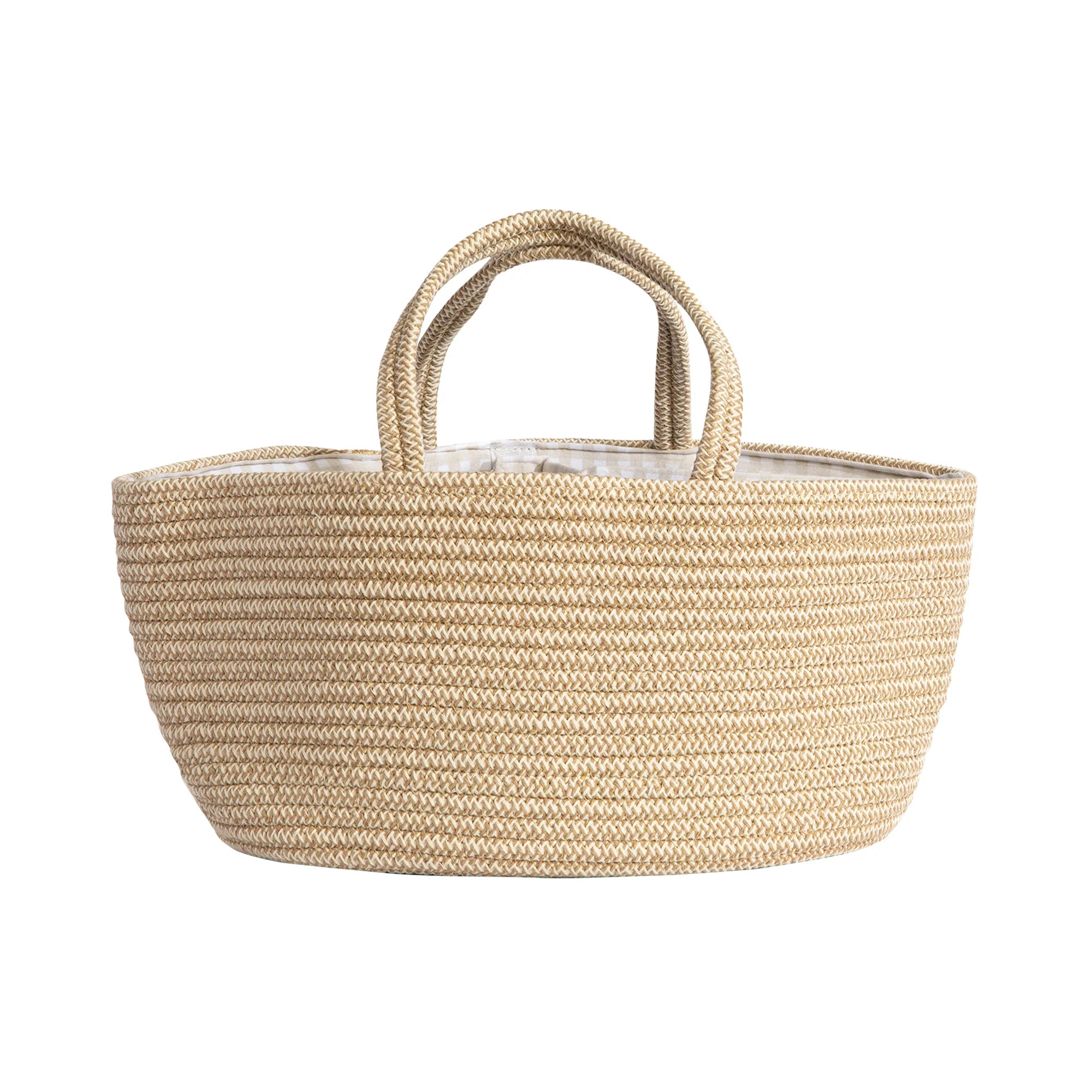 Living Textiles Cotton 100% Rope Nappy Caddy