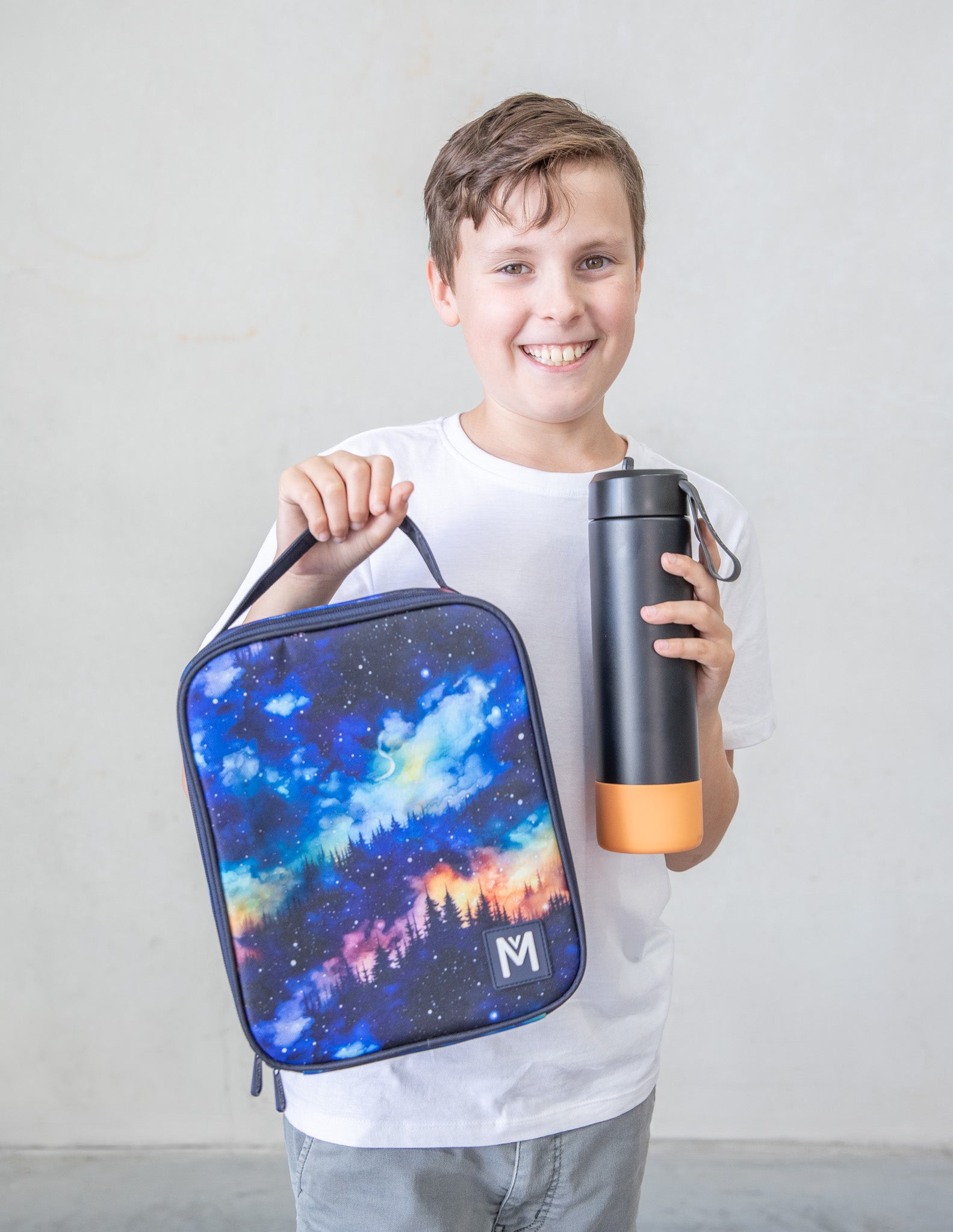 MontiiCo Insulated Bag & Bottle Combo - Galaxy & Midnight