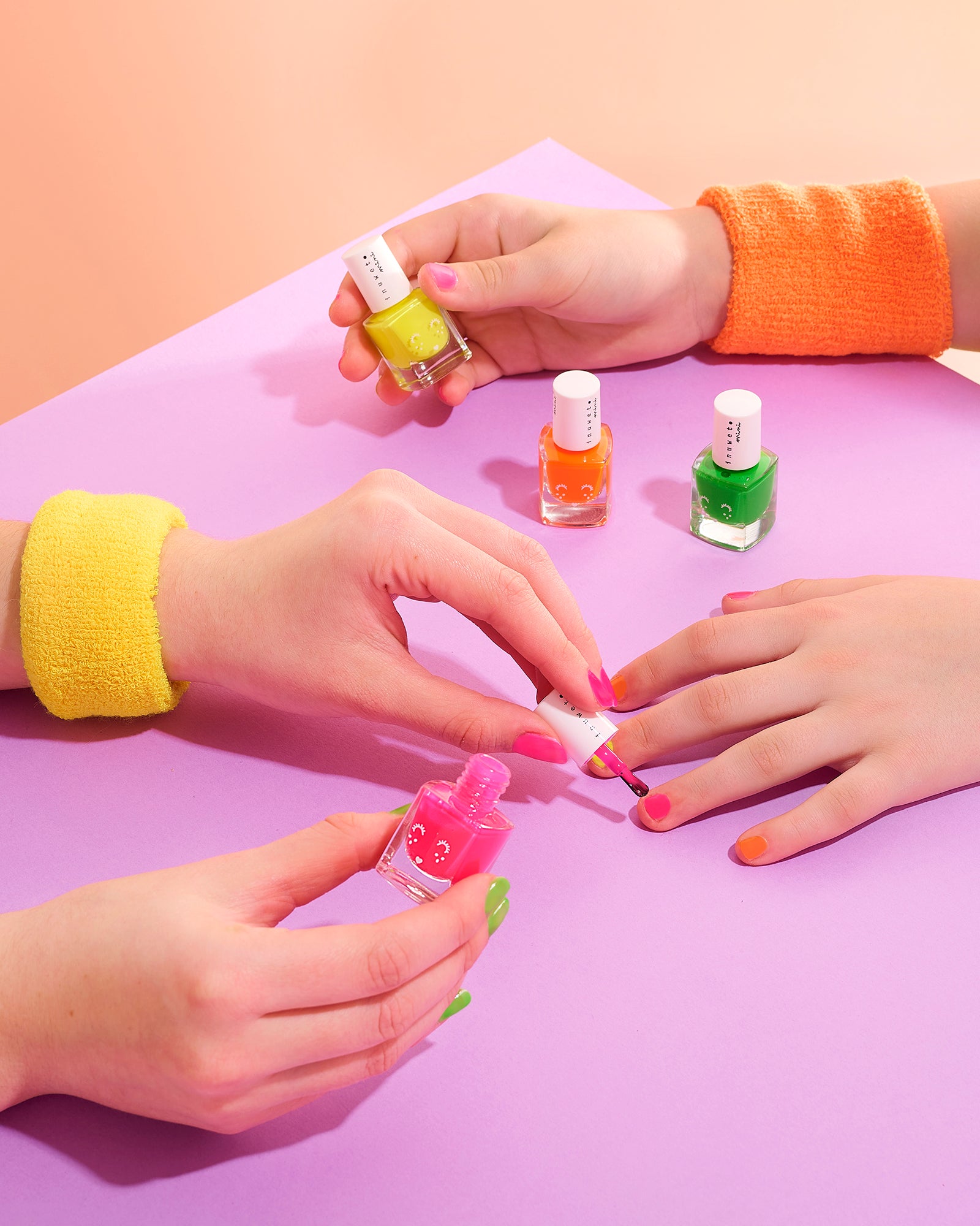 INUWET Water Based Scented Nail Polish - Neon