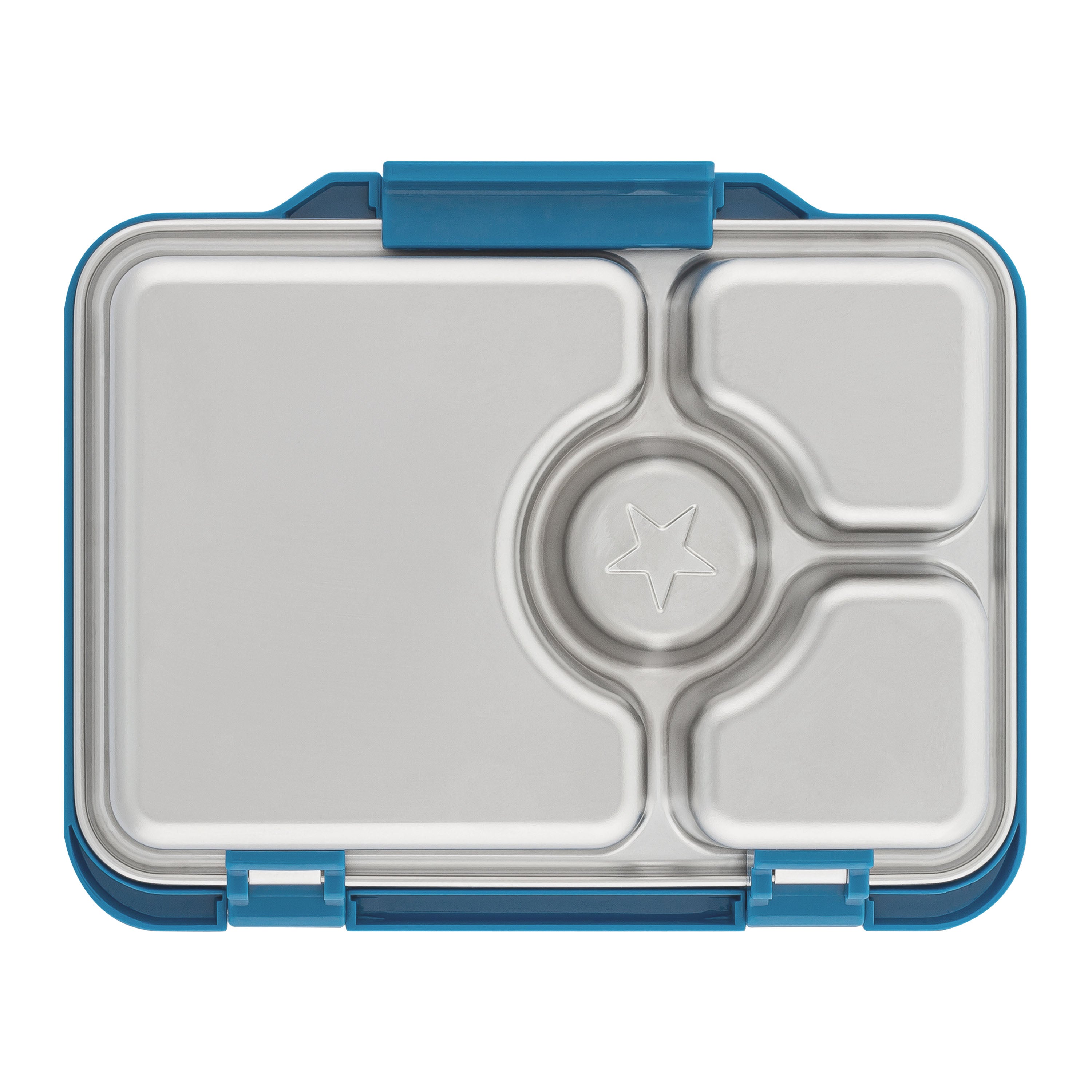 Yumbox Pret Stainless Steel Bento Box 4 Compartments Normandy Blue