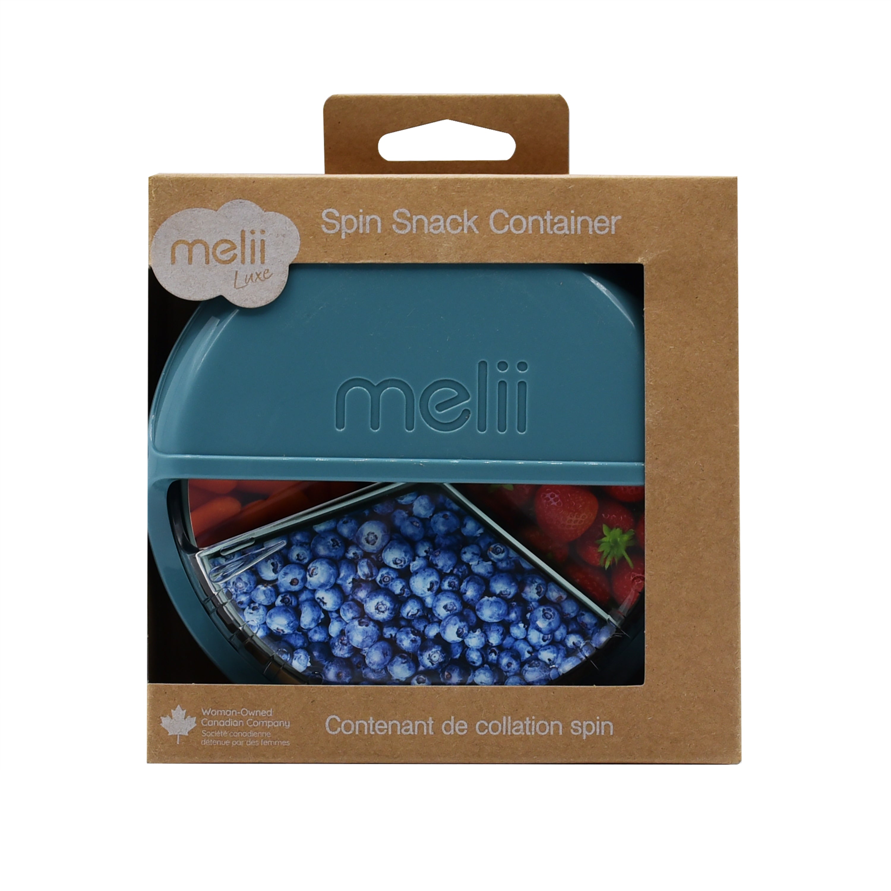 Melii Luxe Spin Snack Container