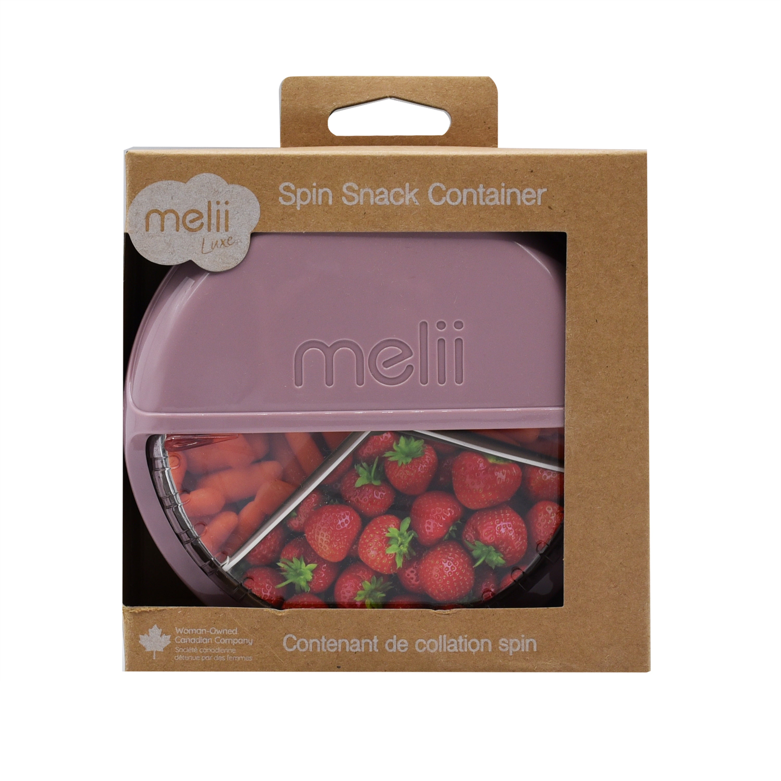 Melii Luxe Spin Snack Container