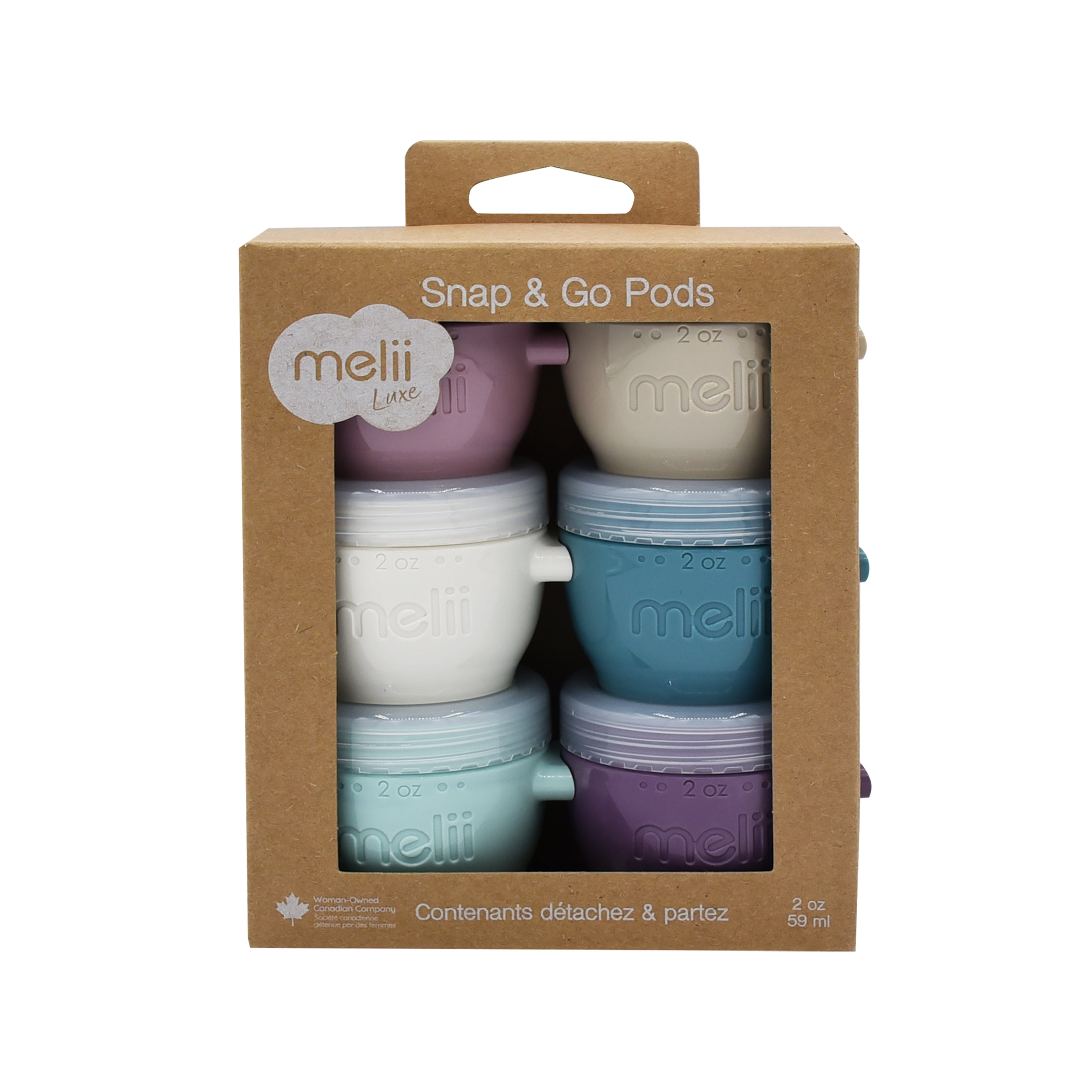 Melii Snap & Go Pods 6pk 60ml