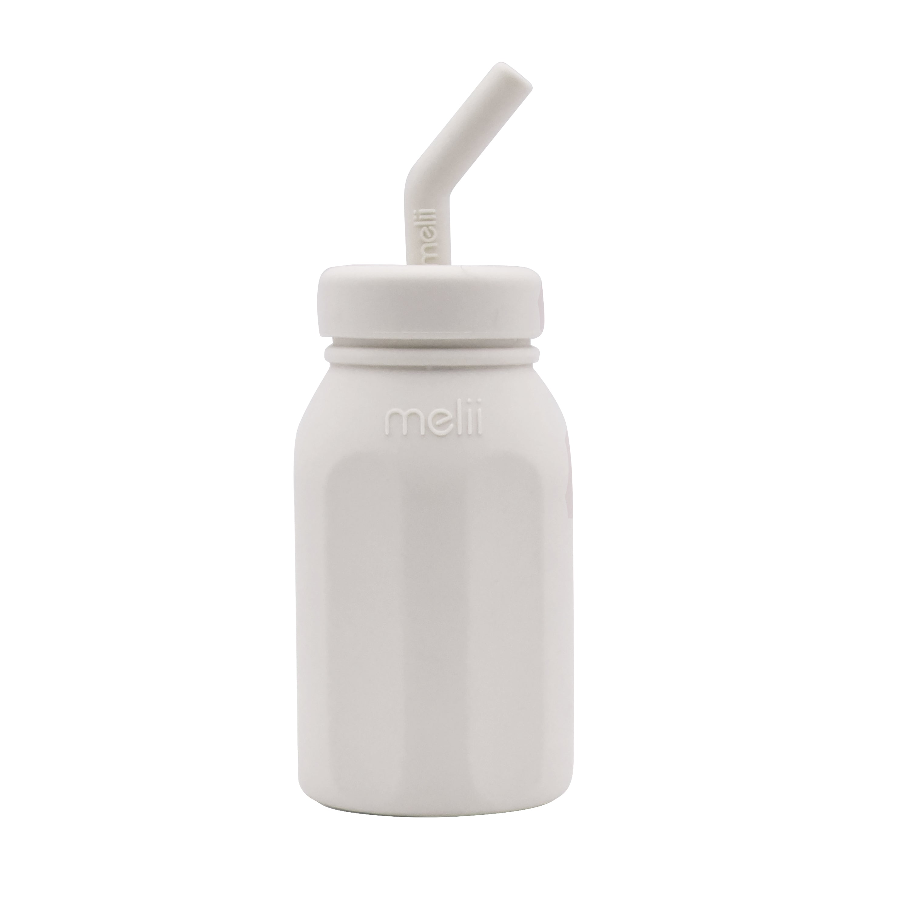 Melii Luxe Silicone Straw Bottle