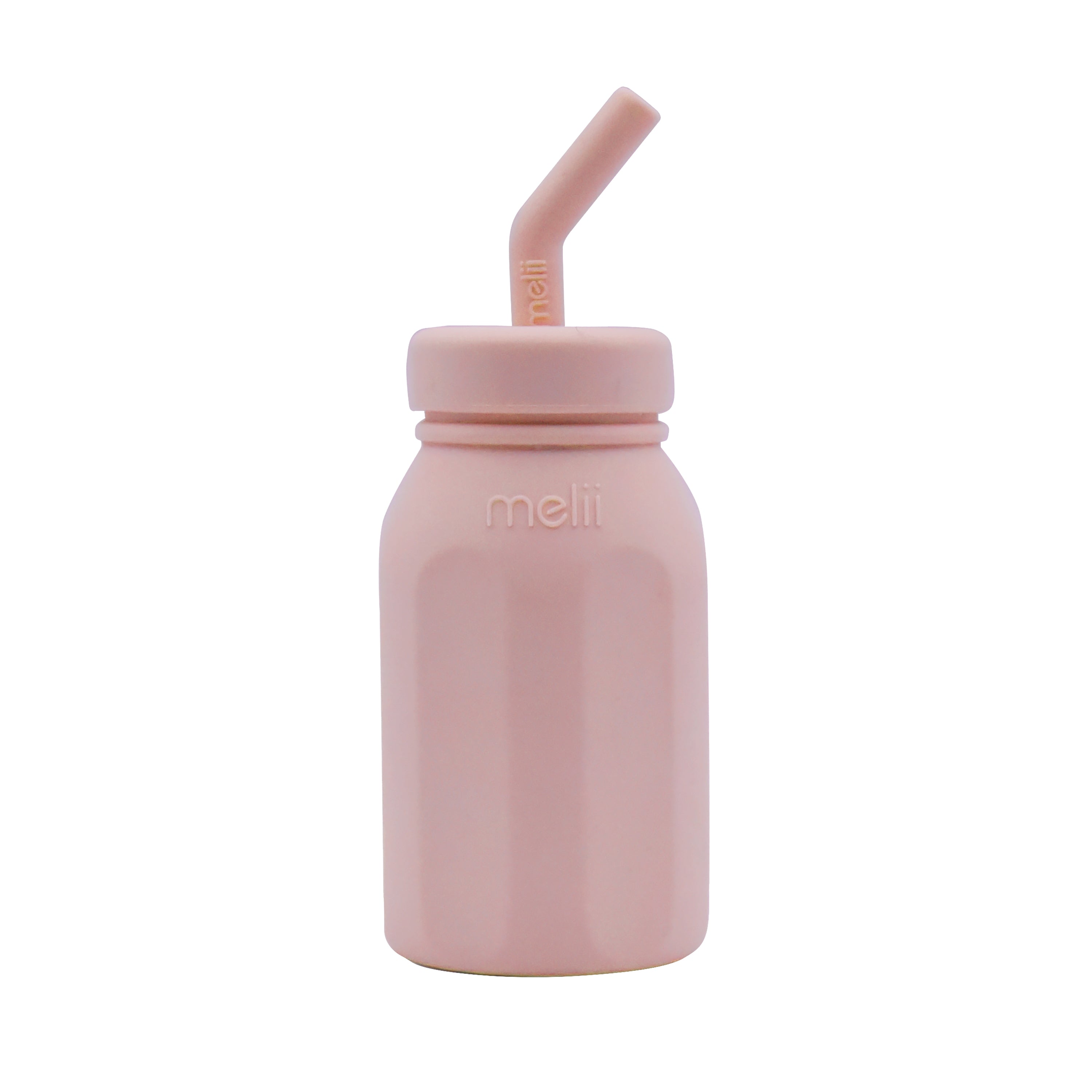 Melii Luxe Silicone Straw Bottle