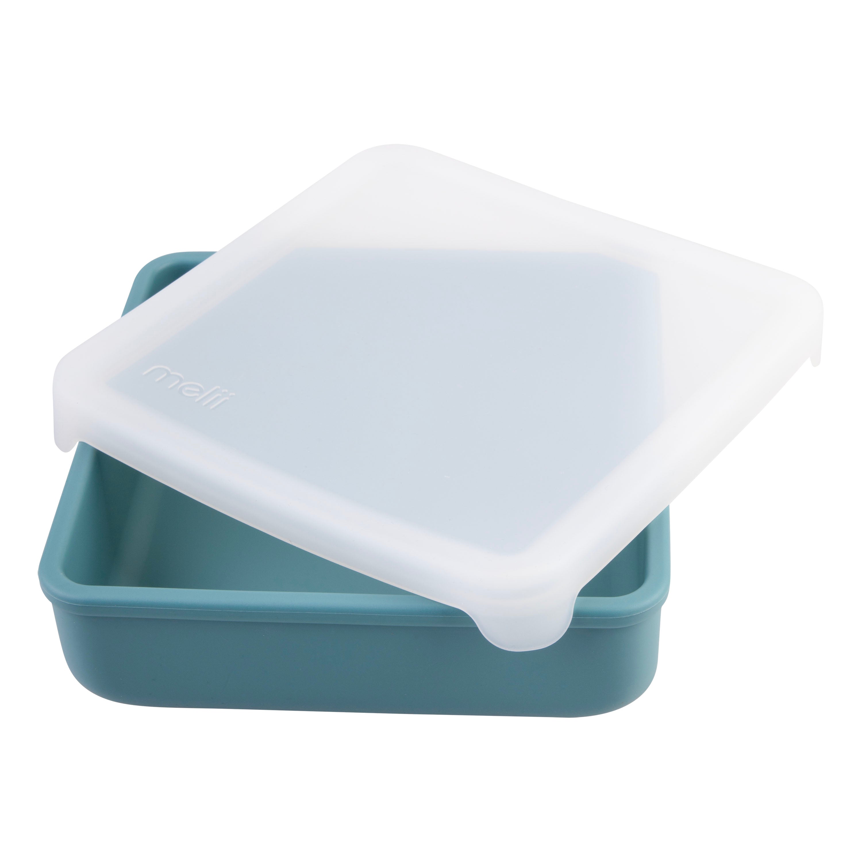 Melii Luxe Silicone Sandwich Container 790ml Blue