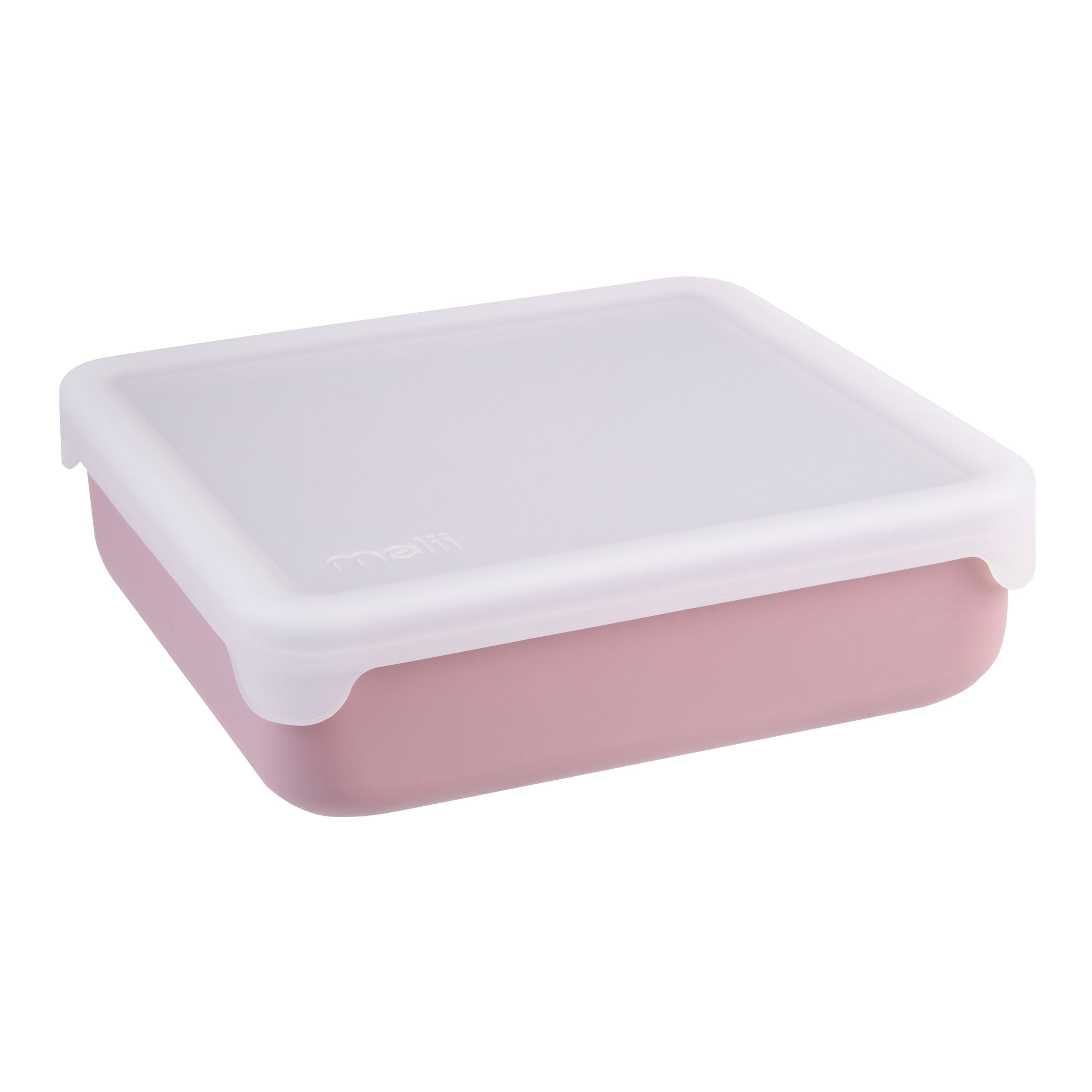 Melii Luxe Silicone Sandwich Container 790ml Pink