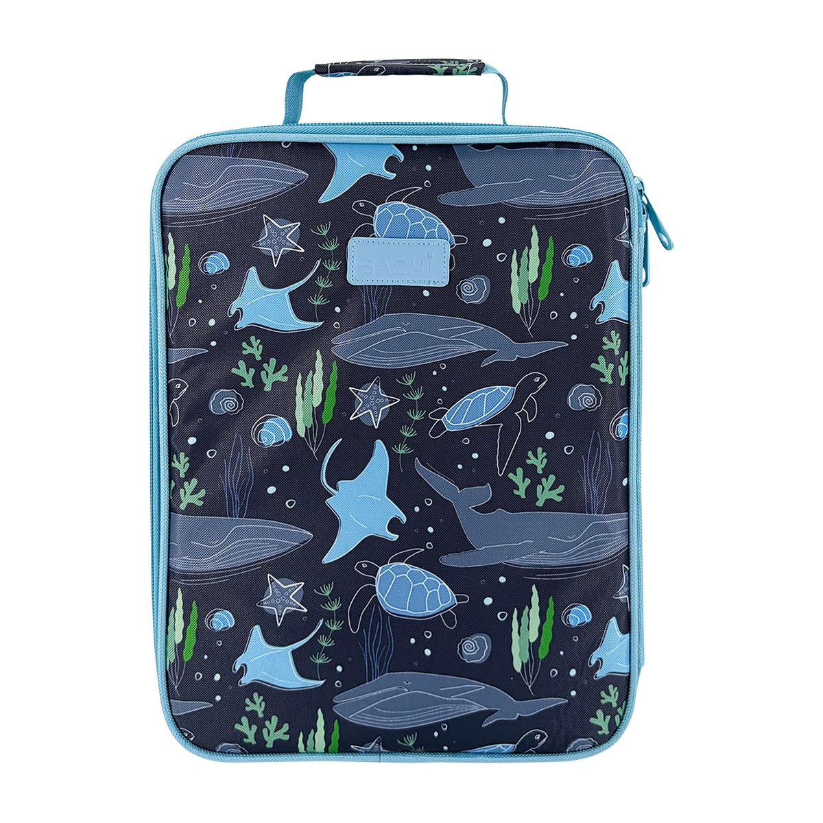 Sachi Insulated Junior XL Lunch Bag Ocean Friends