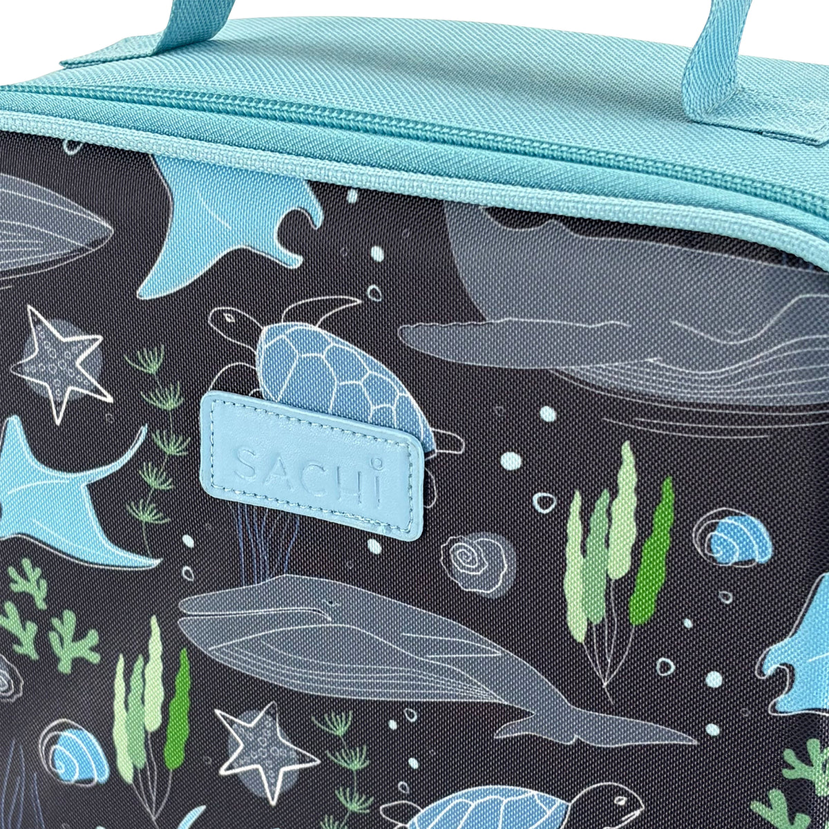 Sachi Insulated Junior XL Lunch Bag Ocean Friends