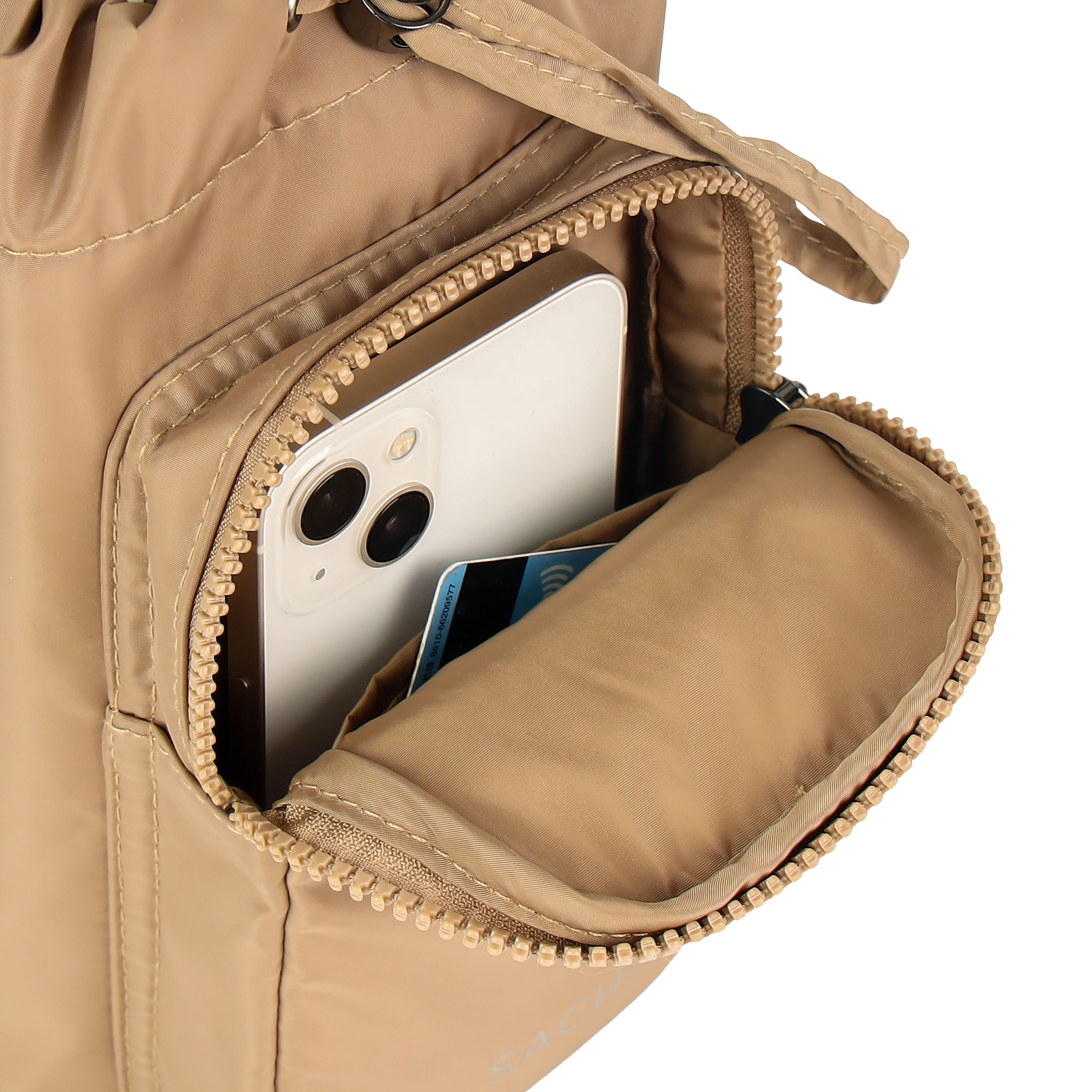 Sachi Cross Body Lite Insulated Bag Latte