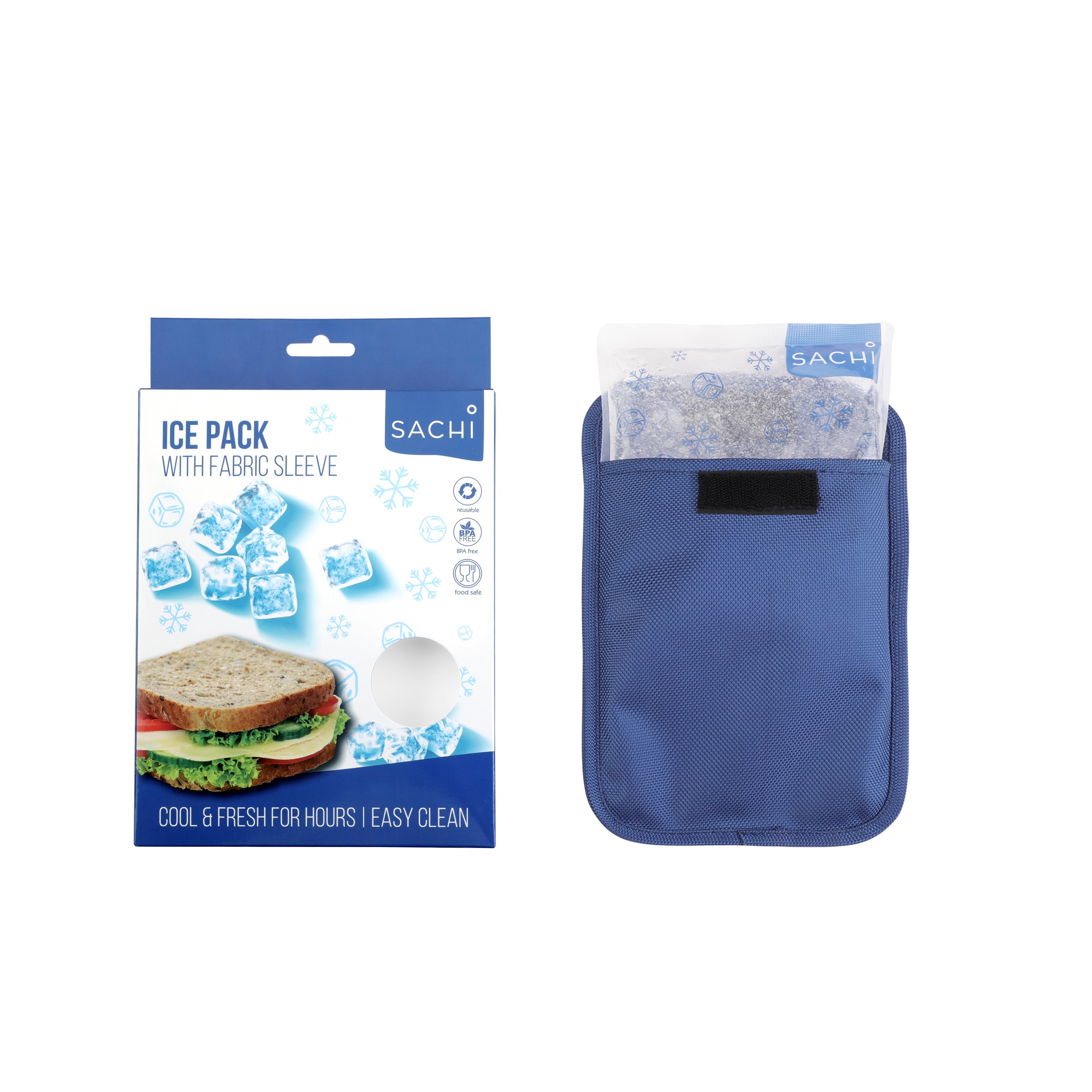 Sachi Gel Ice Pack with Fabric Sleeve - Medium