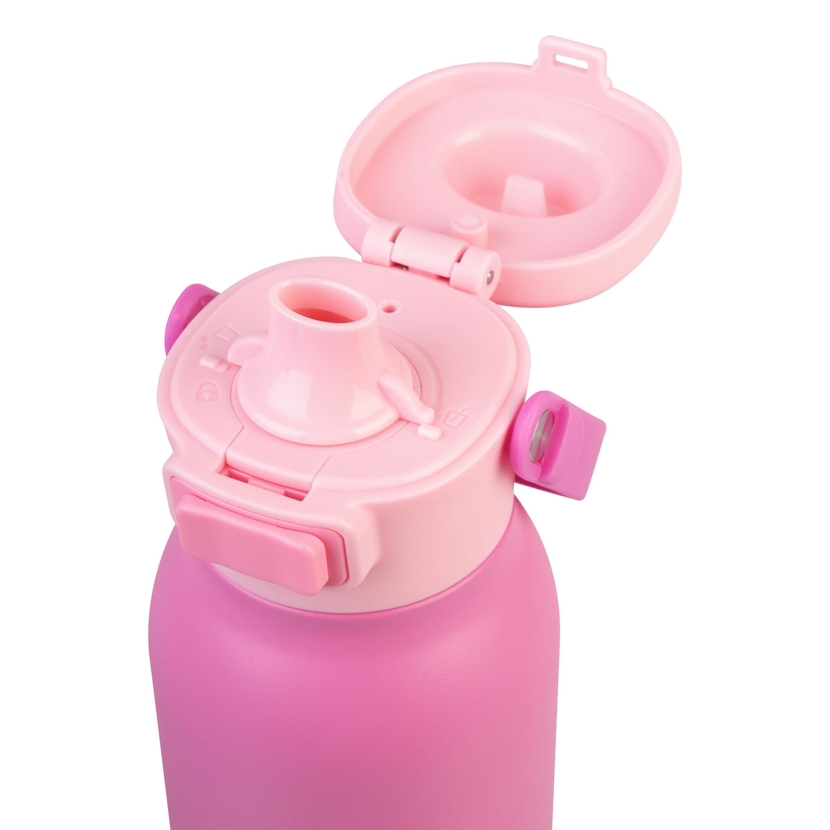 Oasis Stainless Steel Insulated Verso Dual Spout Drink Bottle Berry Blast