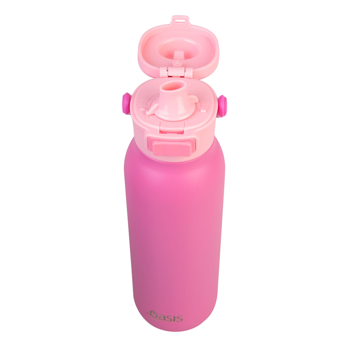 Oasis Stainless Steel Insulated Verso Dual Spout Drink Bottle Berry Blast