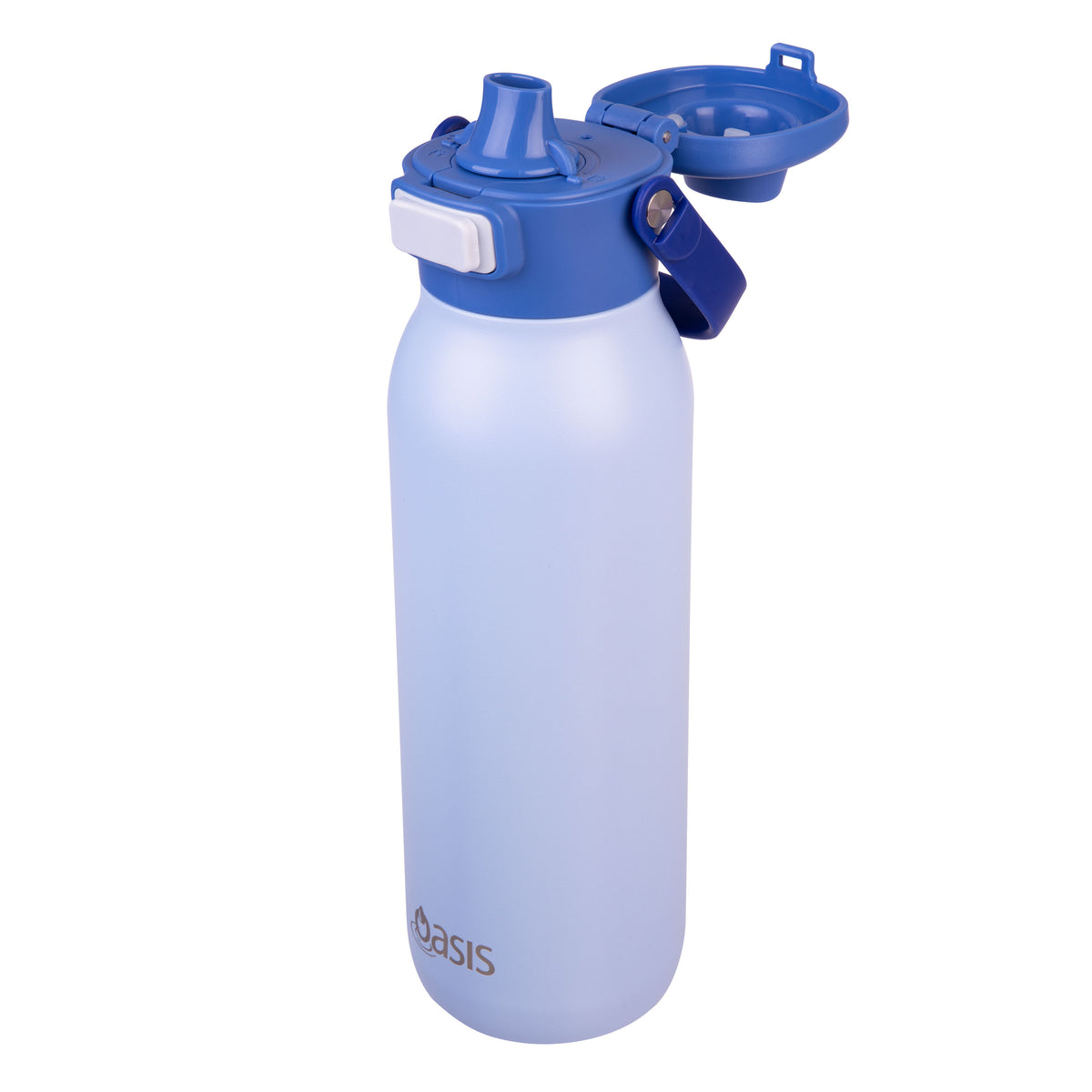 Oasis Stainless Steel Insulated Verso Dual Spout Drink Bottle Blue Horizon