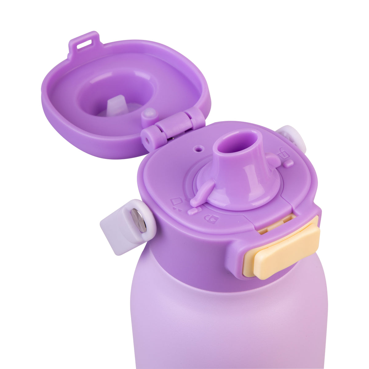 Oasis Stainless Steel Insulated Verso Dual Spout Drink Bottle Purple Rain