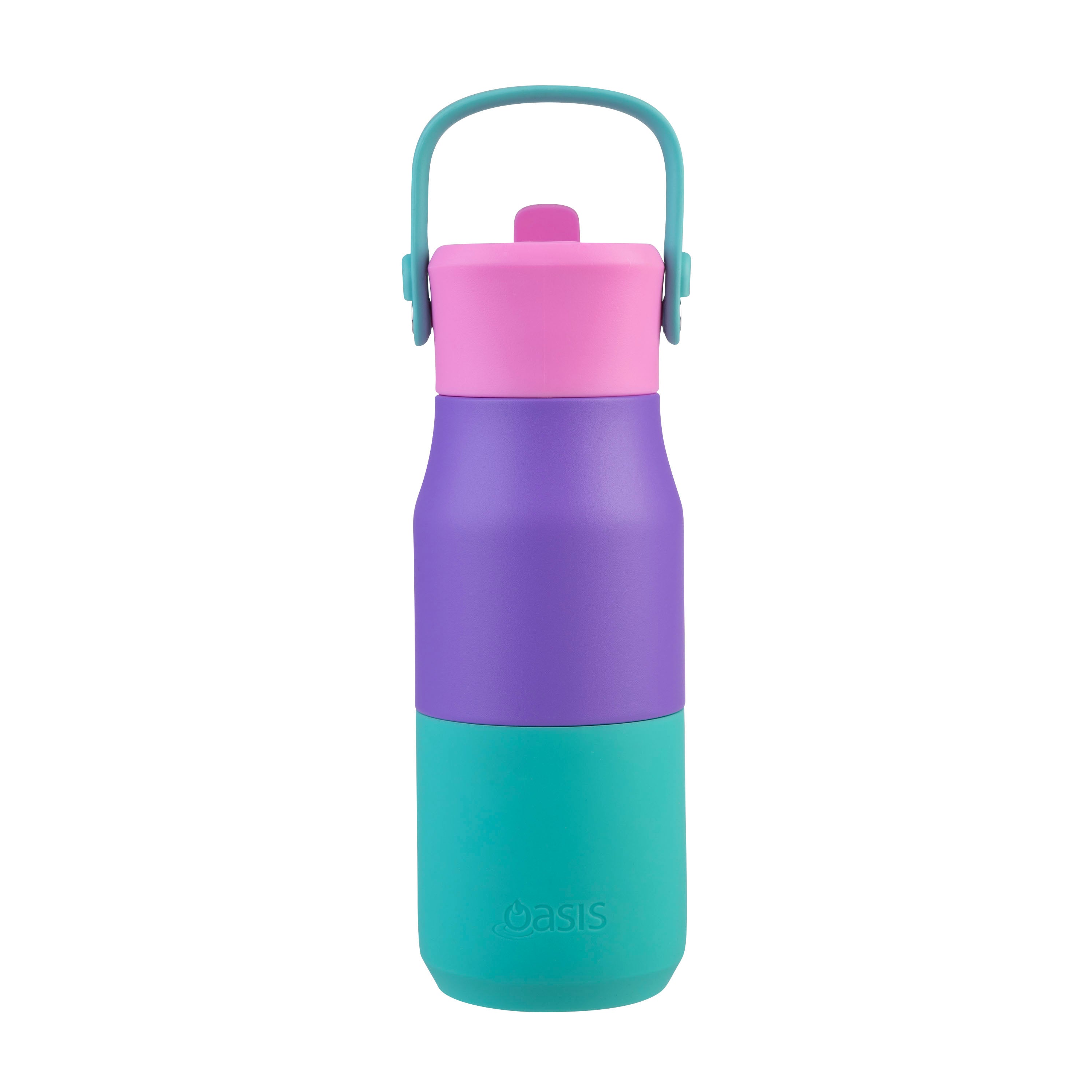 Oasis Stainless Steel Dual Wall Insulated Junior Drink Botte with Sipper 400ml