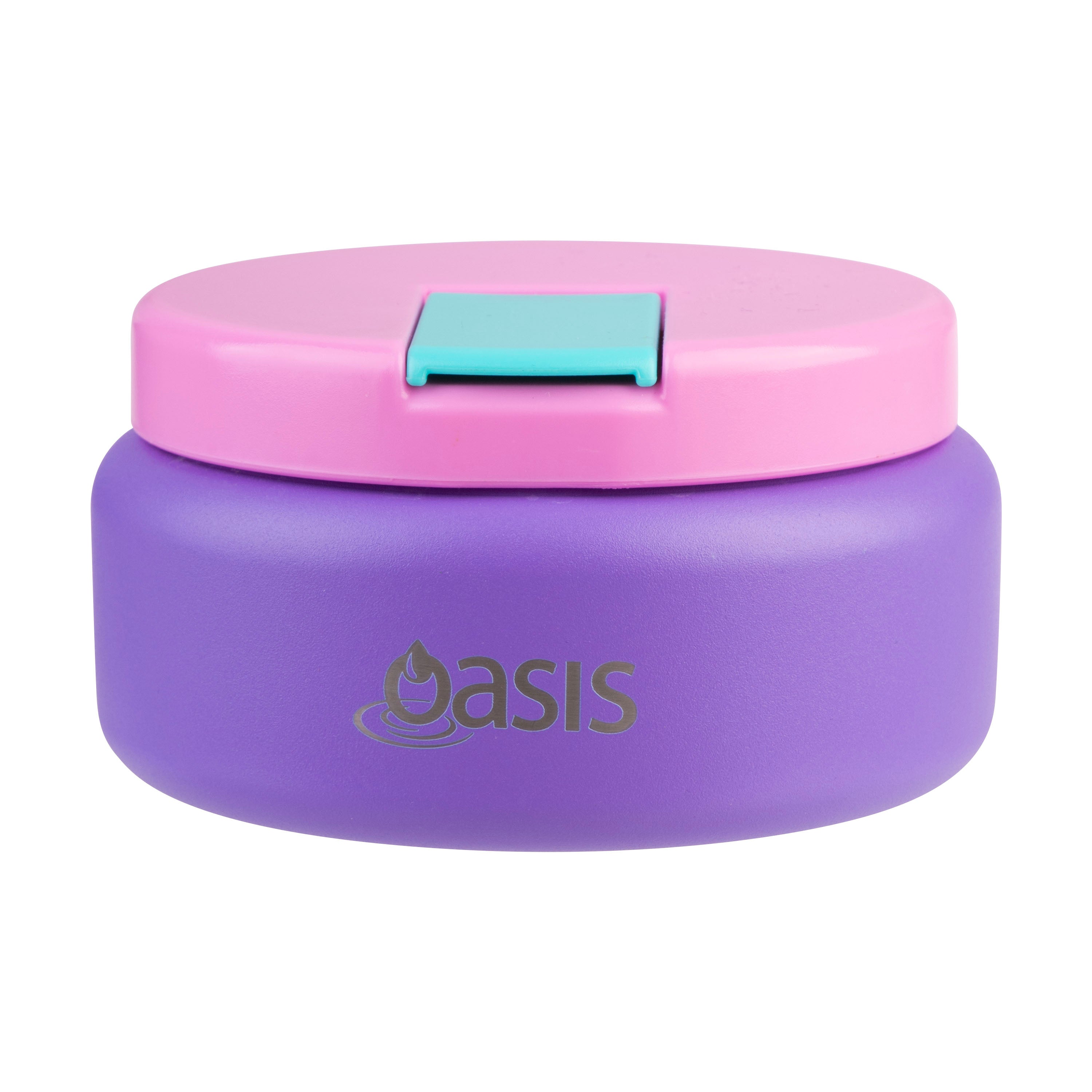 Oasis Stainless Steel Double Wall Insulated Food Flask with Quick Release Lid 230ml