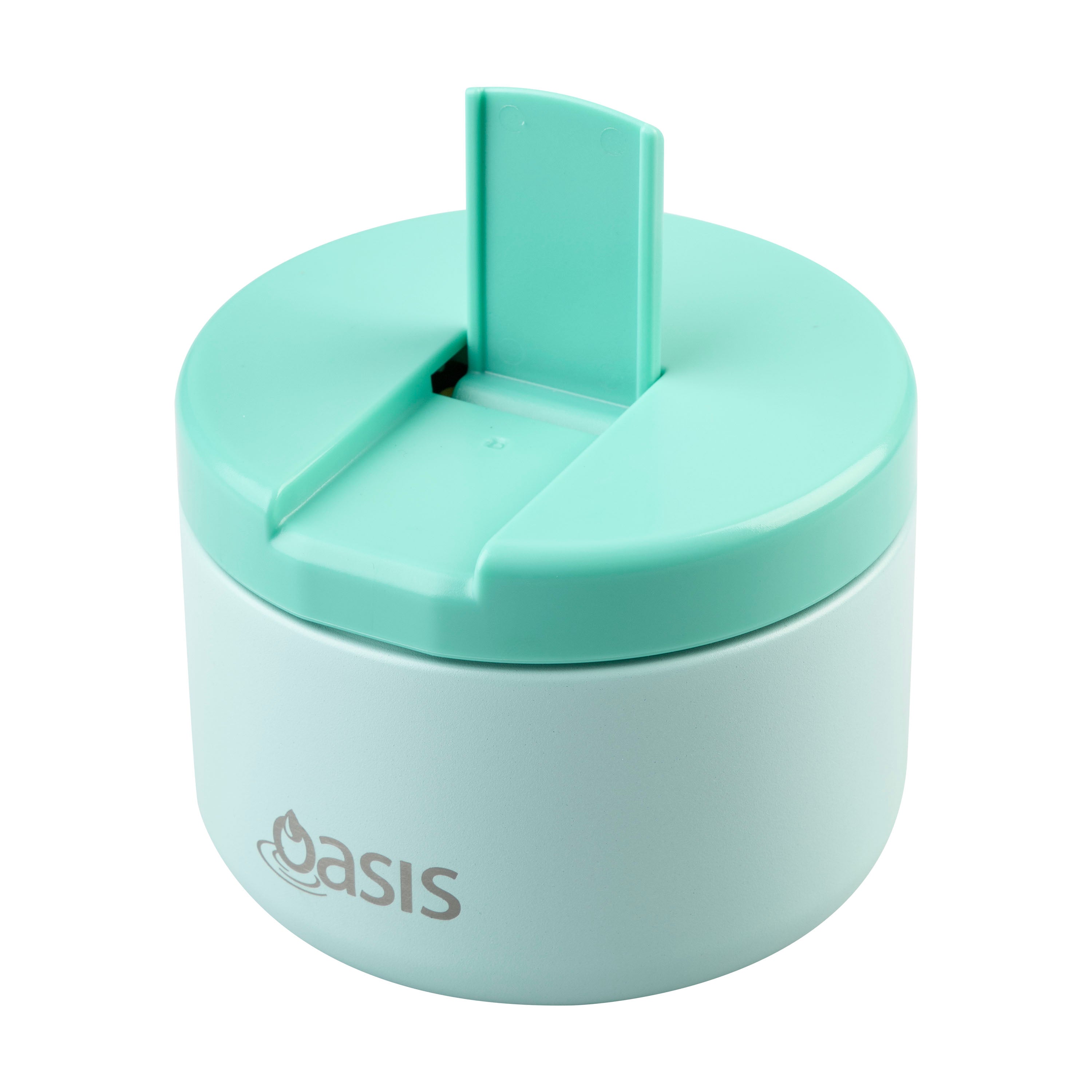 Oasis Stainless Steel Dual Wall Insulated Food Flask with Quick Release Lid 300ml