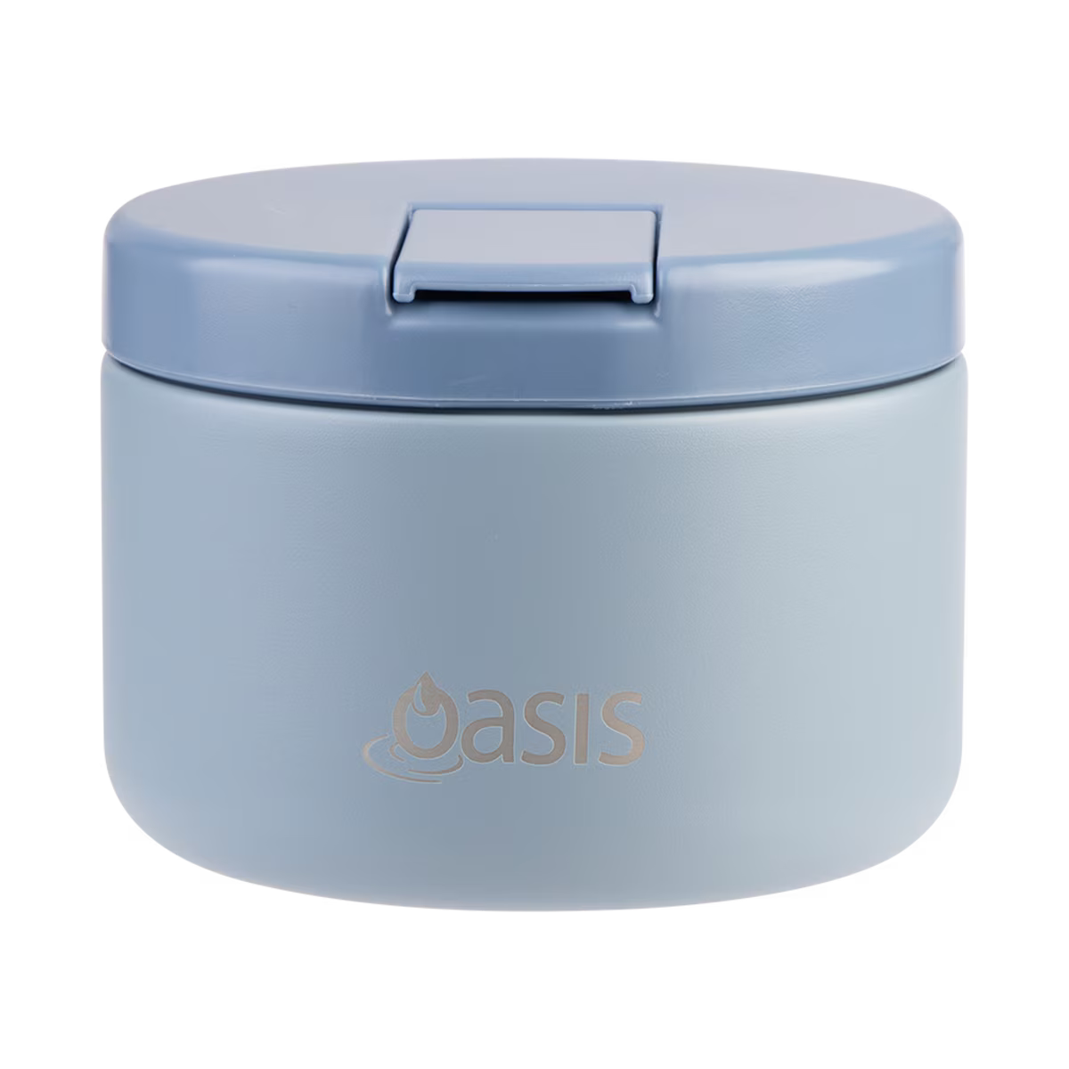 Oasis Stainless Steel Dual Wall Insulated Food Flask with Quick Release Lid 300ml
