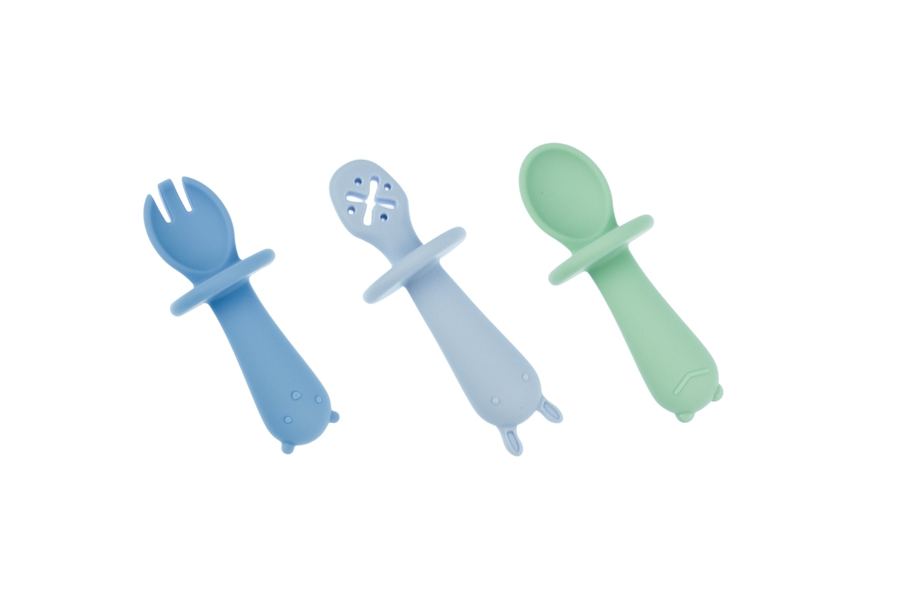 Sensory Silicone Licking Spoons 3pk