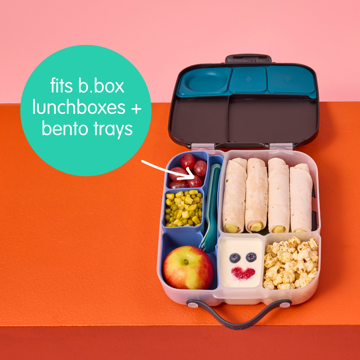 b.box Lunchbox Cutlery Horizon