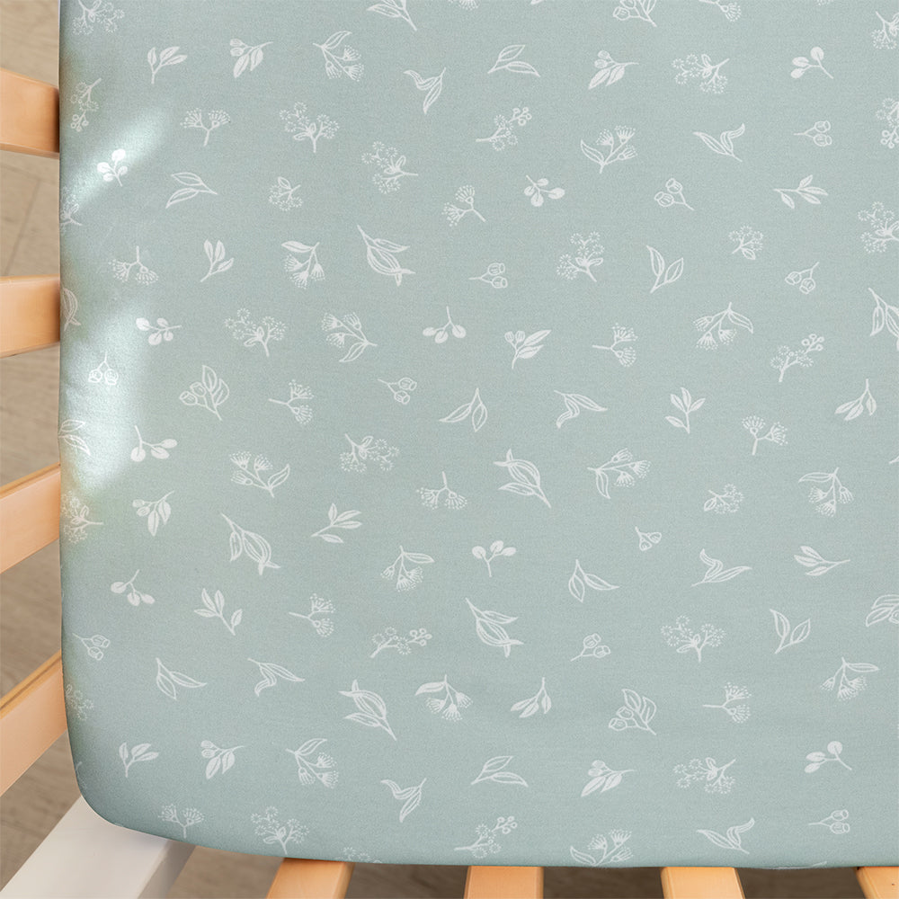 Living Textiles 2 Pk Cot Fitted Sheets - Australiana