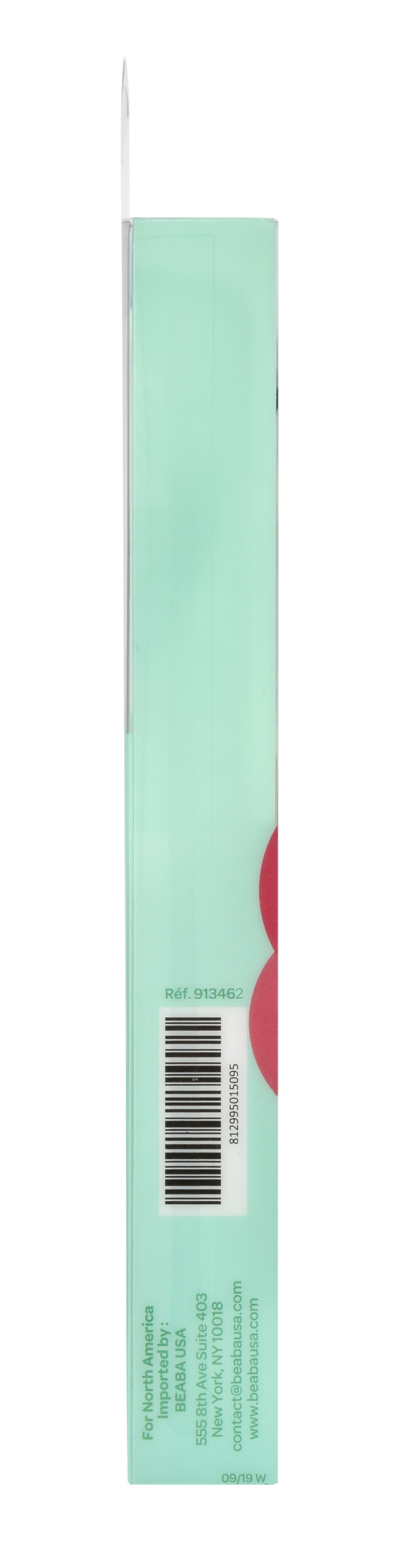 Beaba Stainless Steel Training Cutlery 3pce Set Pink