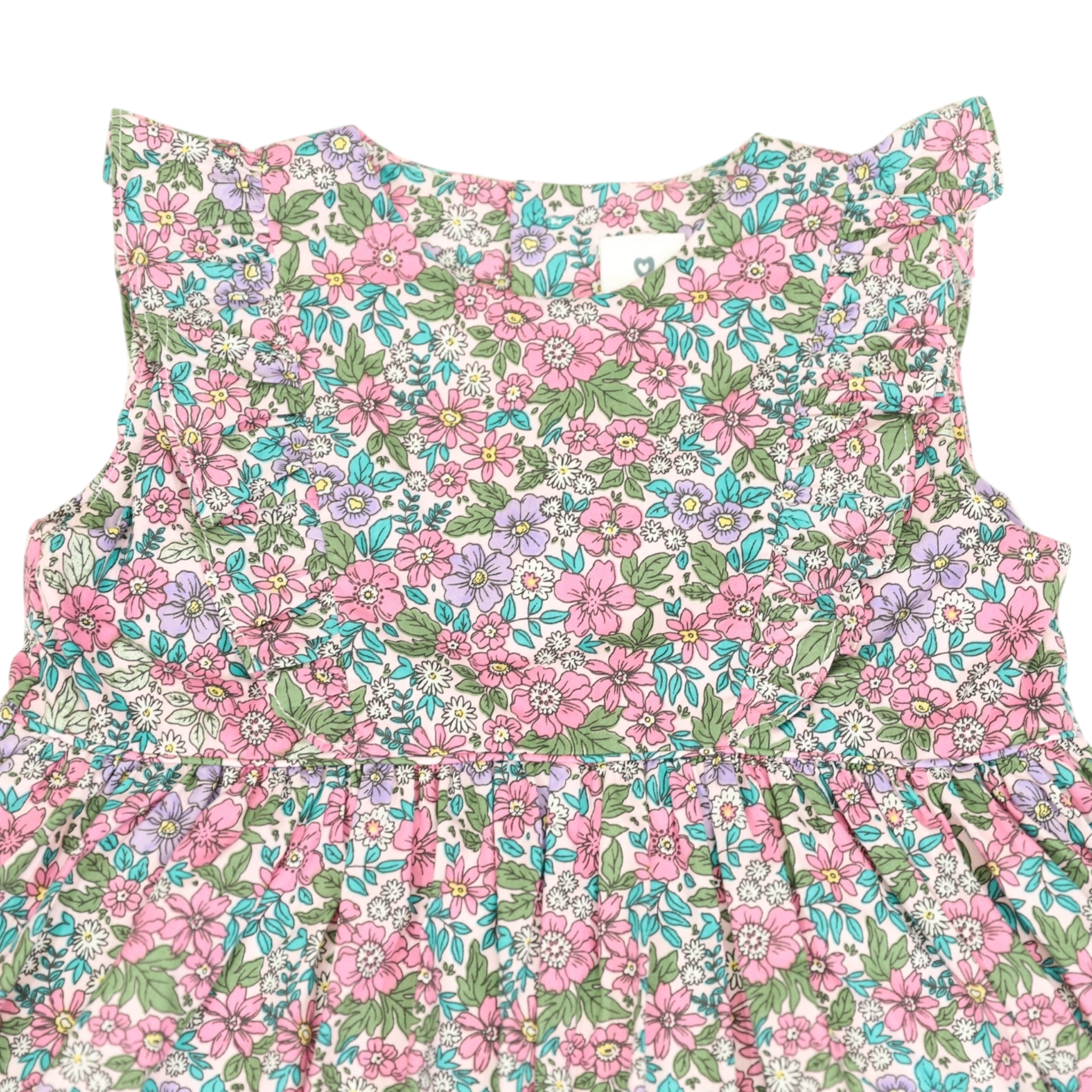 Korango Bold Floral Dress Pink Floral