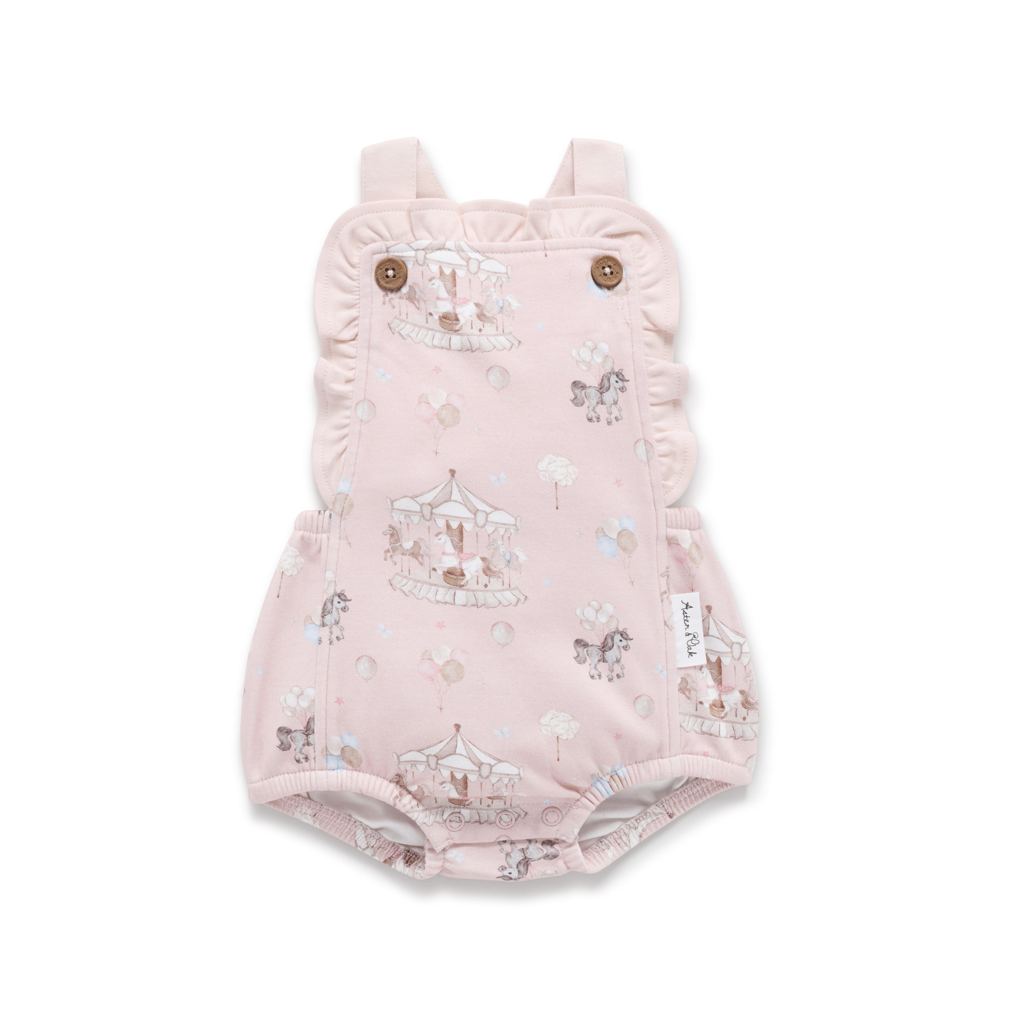 Aster & Oak Carousel Ruffle Playsuit