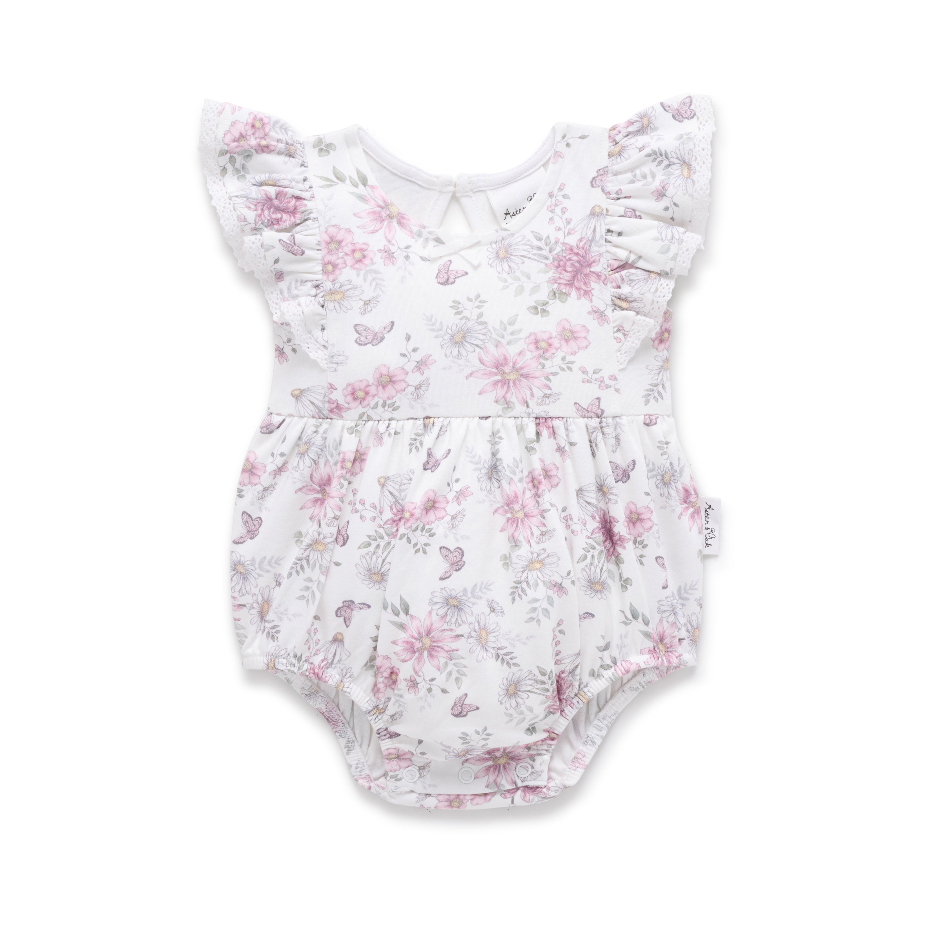 Aster & Oak Daisy Bubble Romper