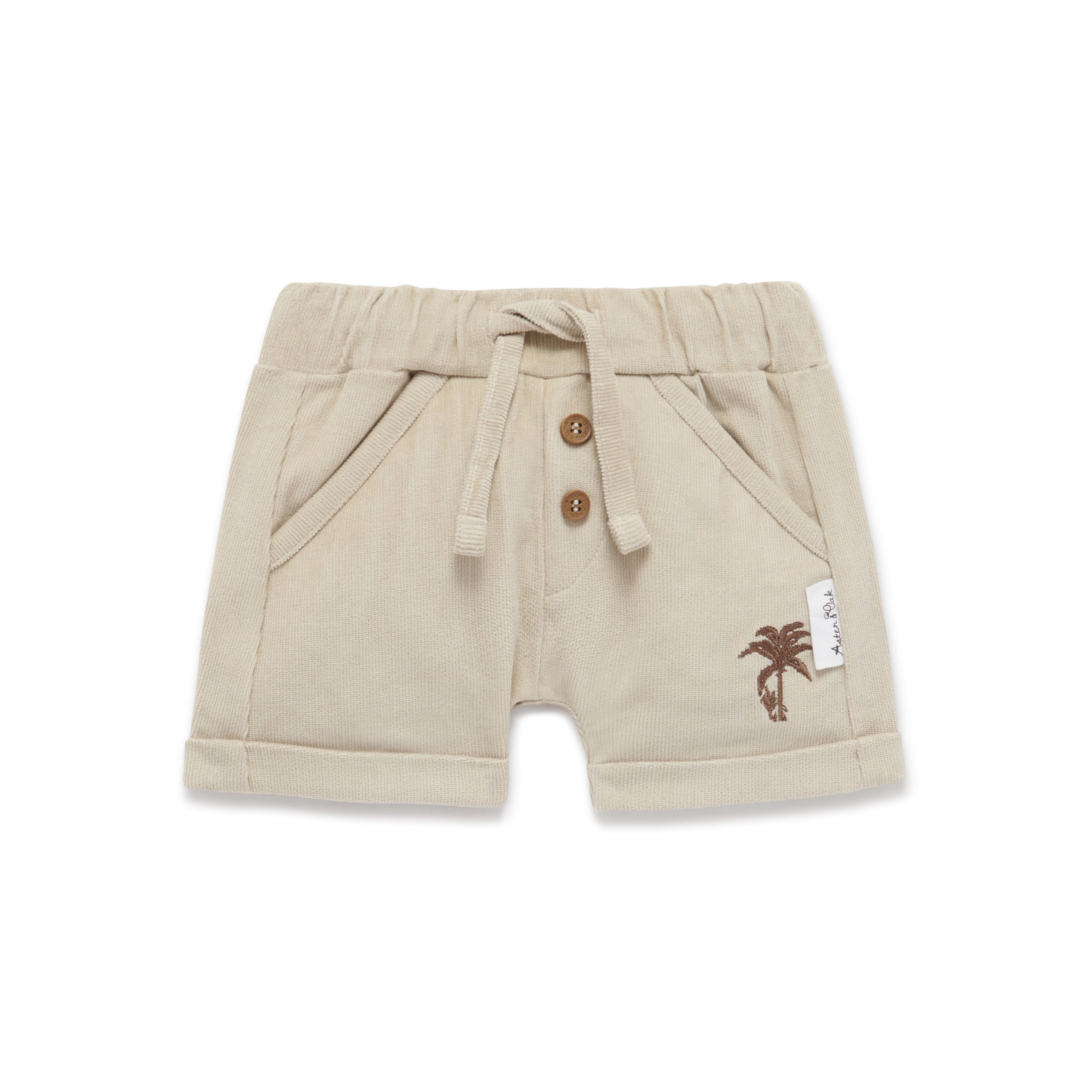 Aster & Oak Sand Cord Shorts - Last One