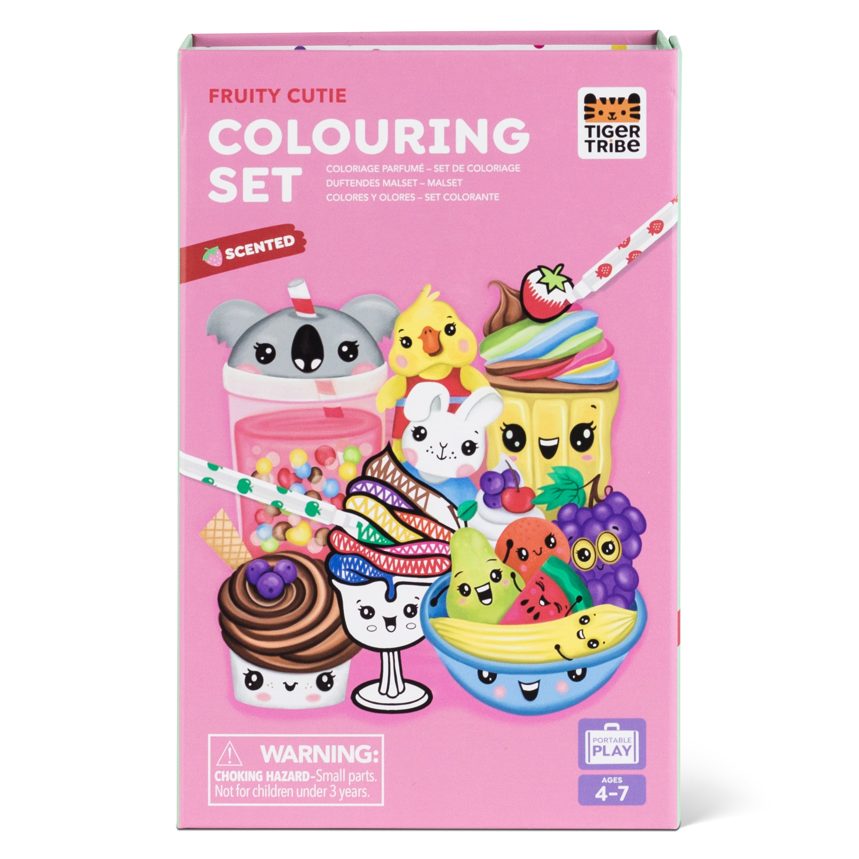 Tiger Tribe Scented Colouring Fruity Cutie