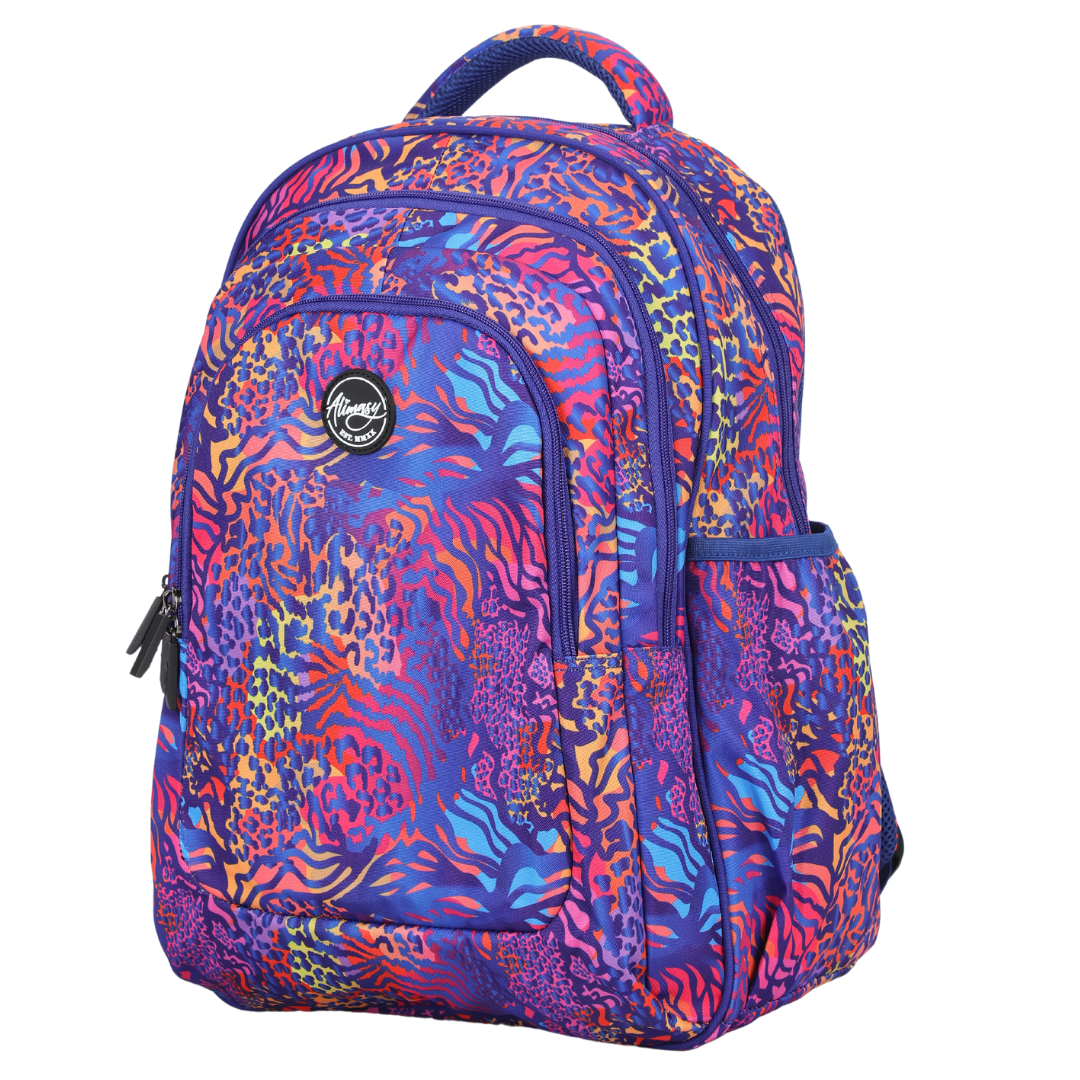 Alimasy Animal Print Large School Backpack