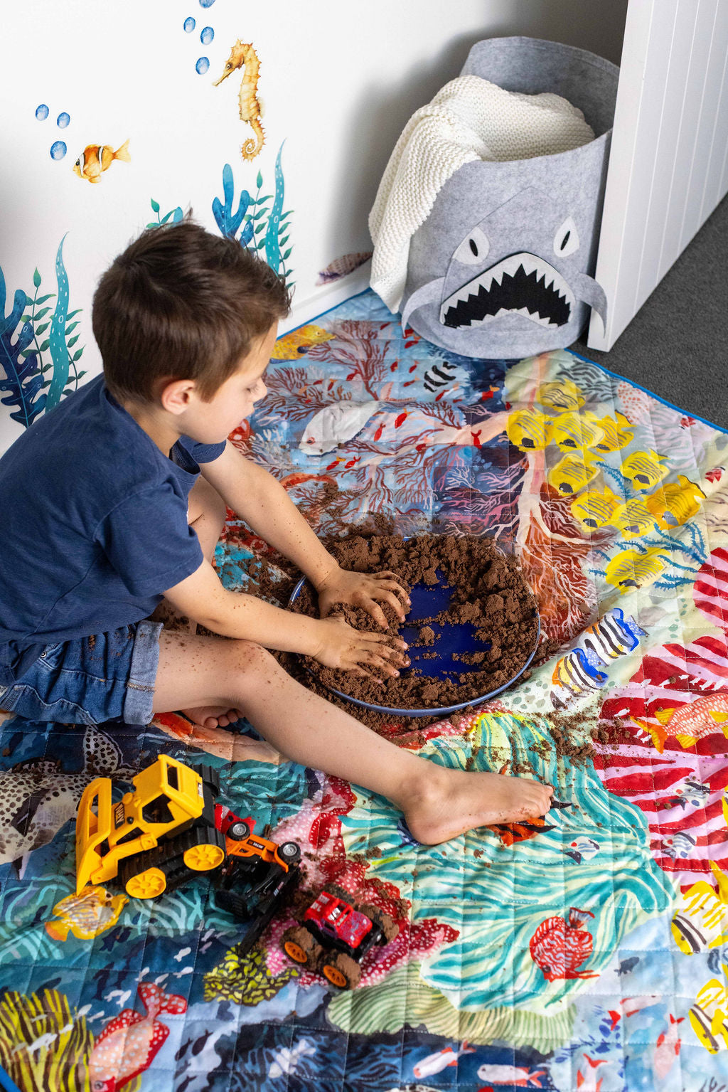 Rudie Nudie Octopus's Garden Playmat Large
