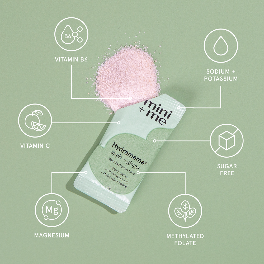 Hydramama Mini and Me Hydration Powder Apple + Ginger