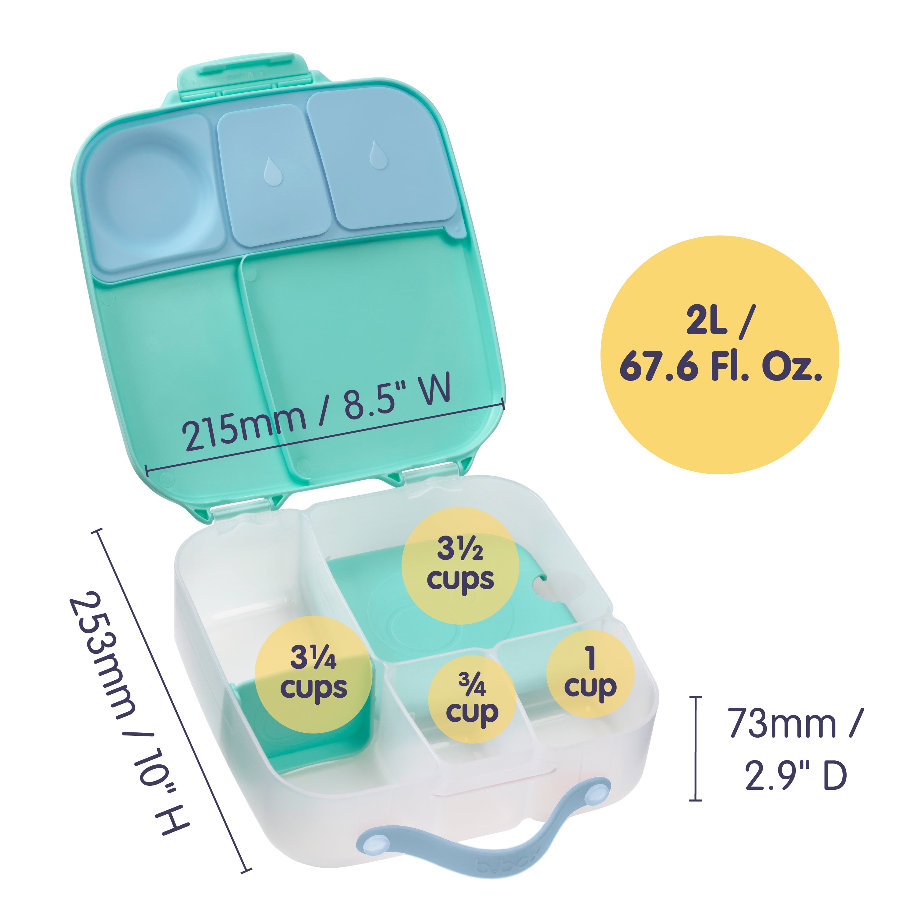 b.box Bluey Playtime Lunchbox